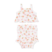 Little Peaches - Tank Top & High Waisted Short