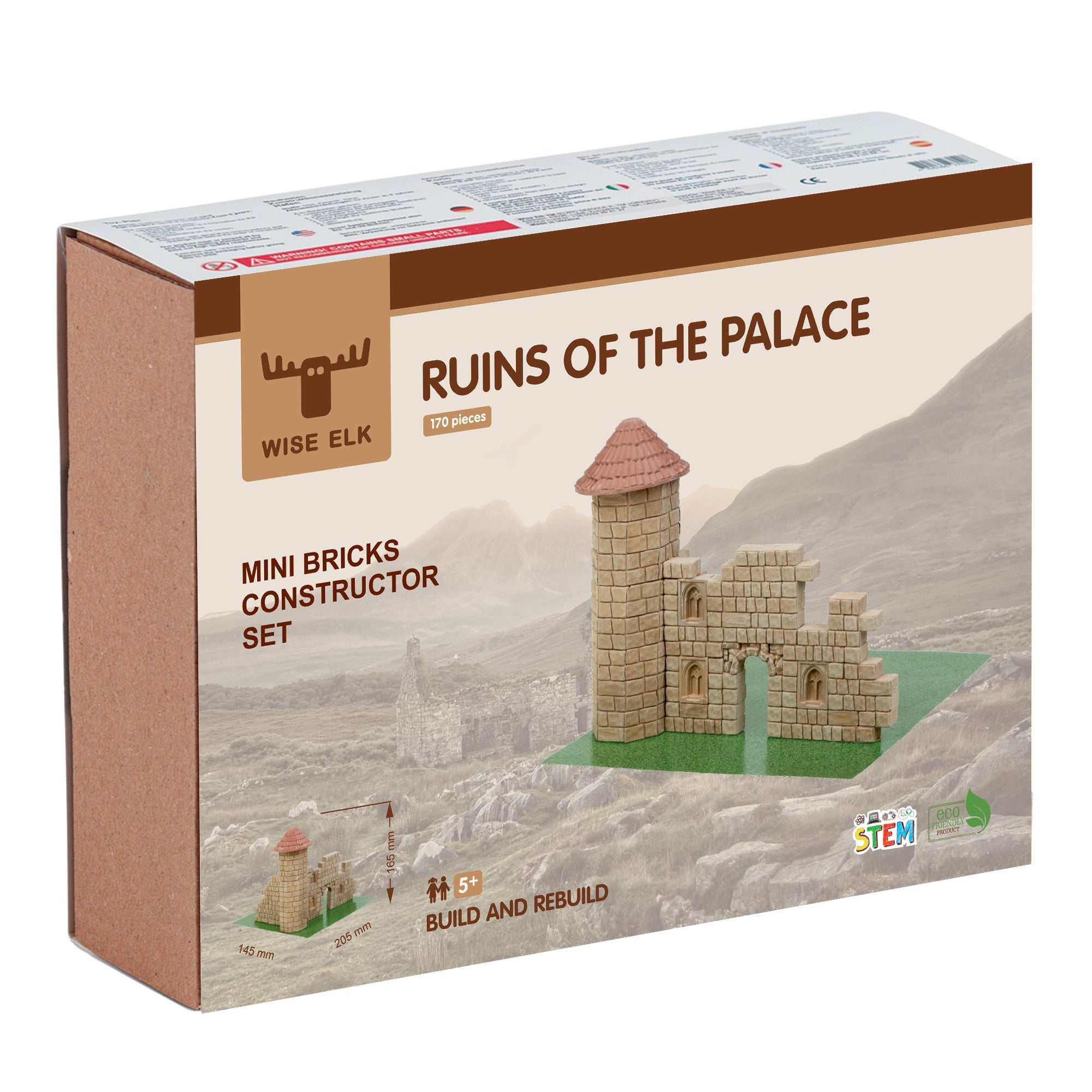 Wise Elk™ Ruins of Palace | 170 pcs. by Wise Elk