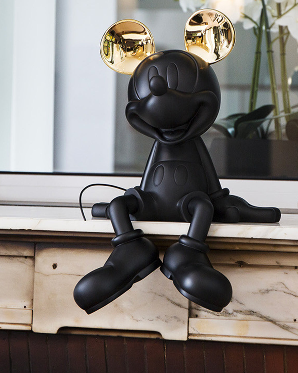 Mickey Mouse Take 2 Black & Gold 19in