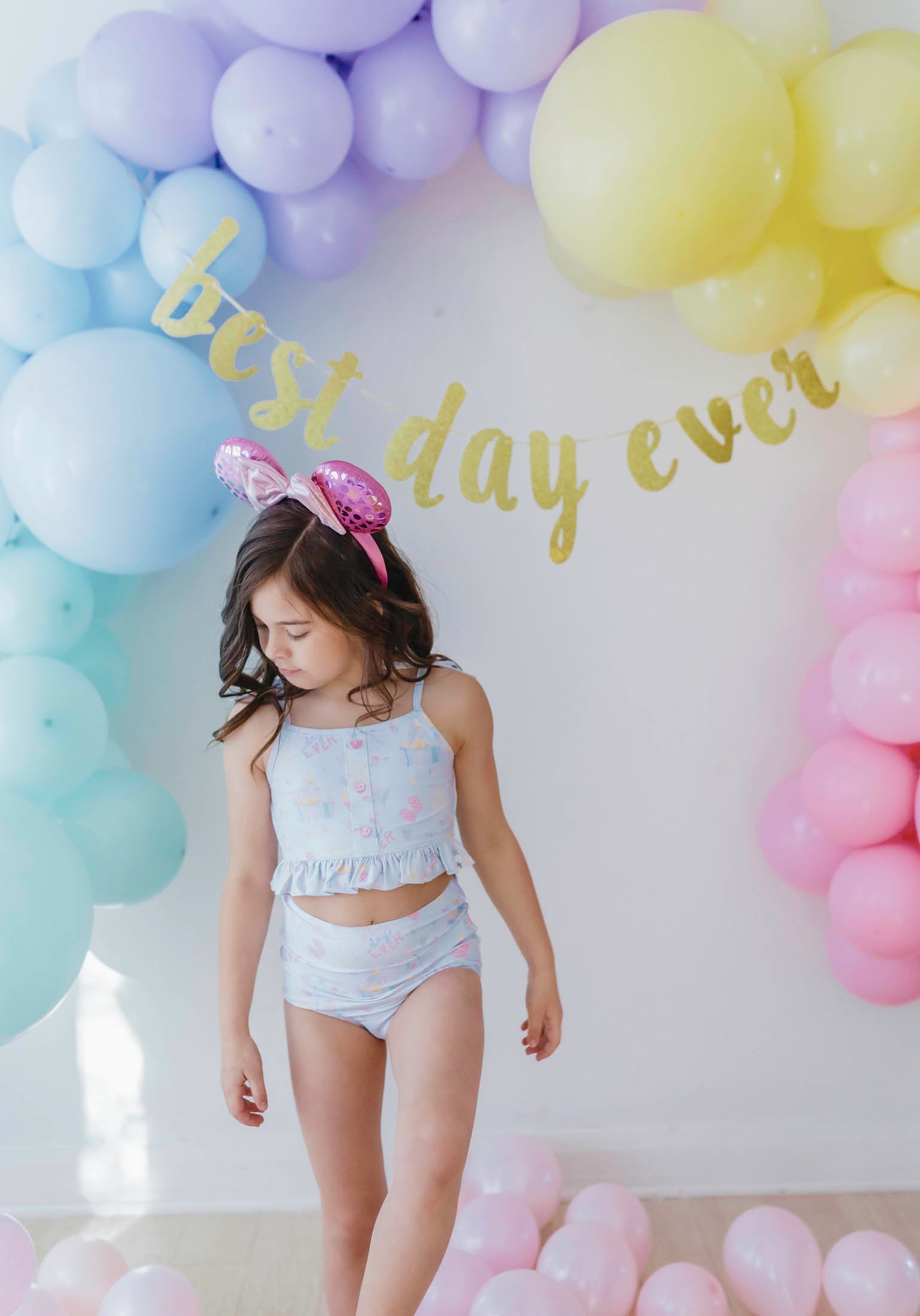 Best Day Ever High Waisted Bikini