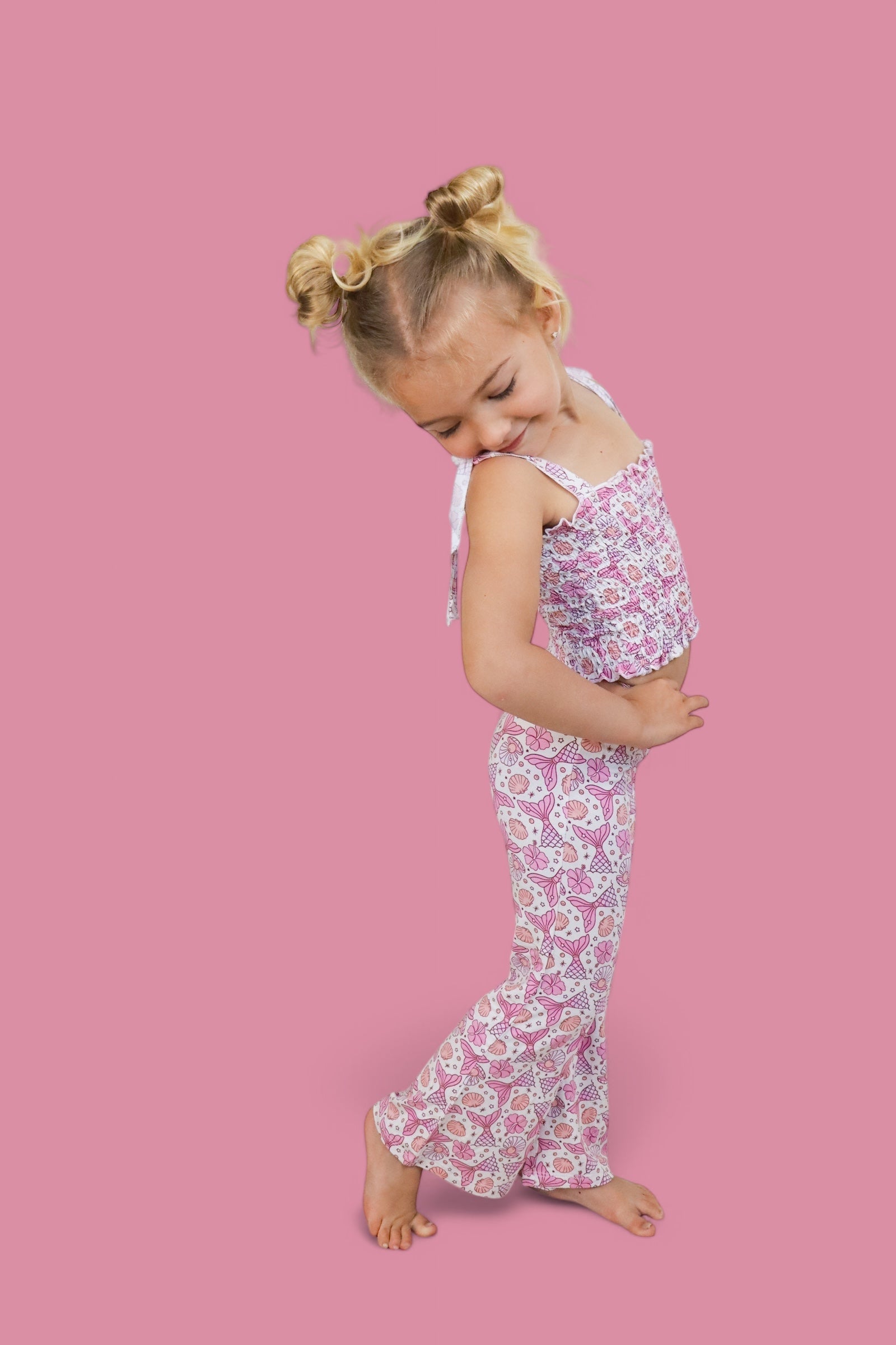 Magical Mermaid Dream Smocked Flare Set