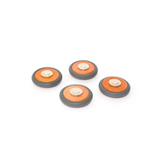 Magnetic Wooden Wheels  magnetic Wooden Blocks  4 Pieces