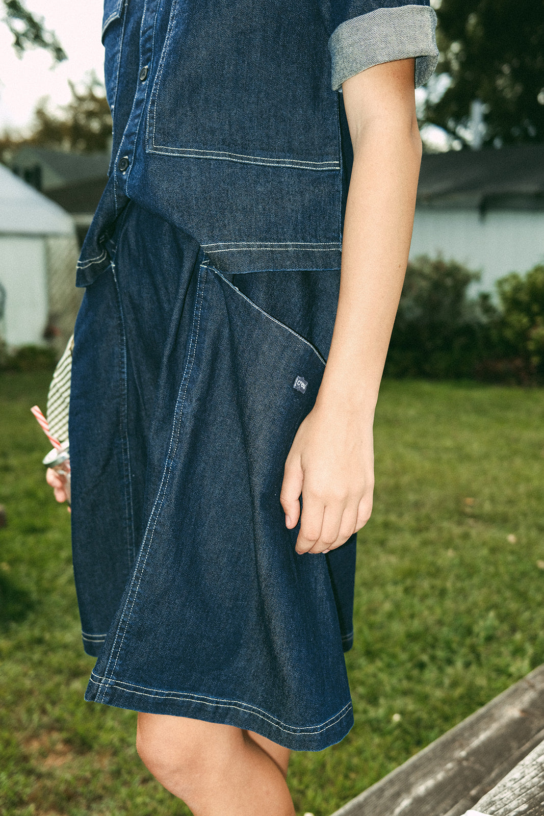 Riley Skirt - Blue