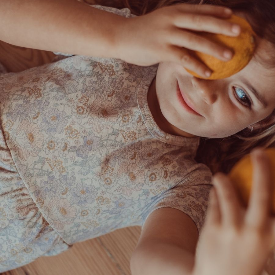 The Printed Long Sleeve Dress - Chloe