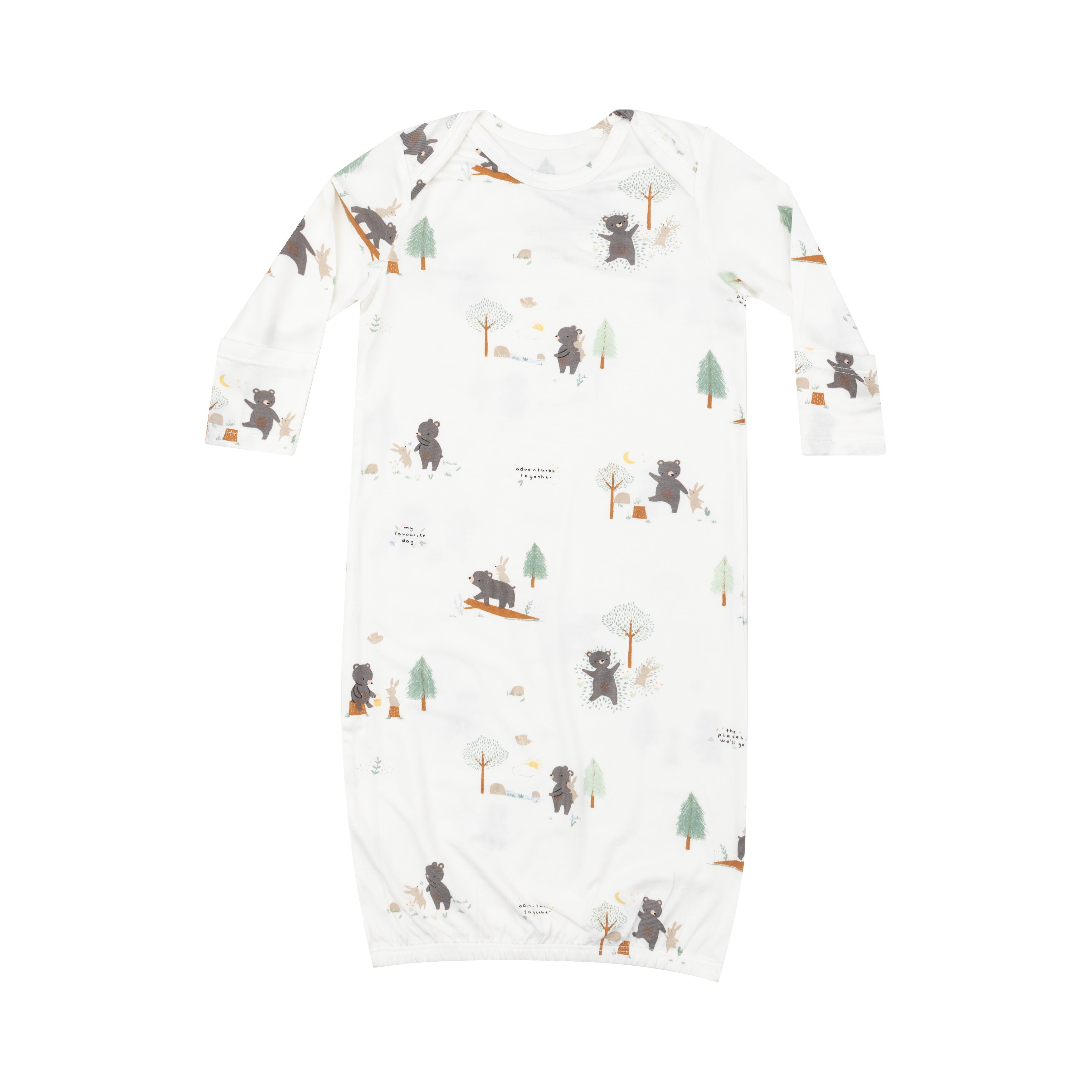 Lap Shoulder Gown - Bear And Bunny Adventures