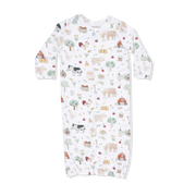 Cute Farm Animals Uni - Lap Shoulder Gown