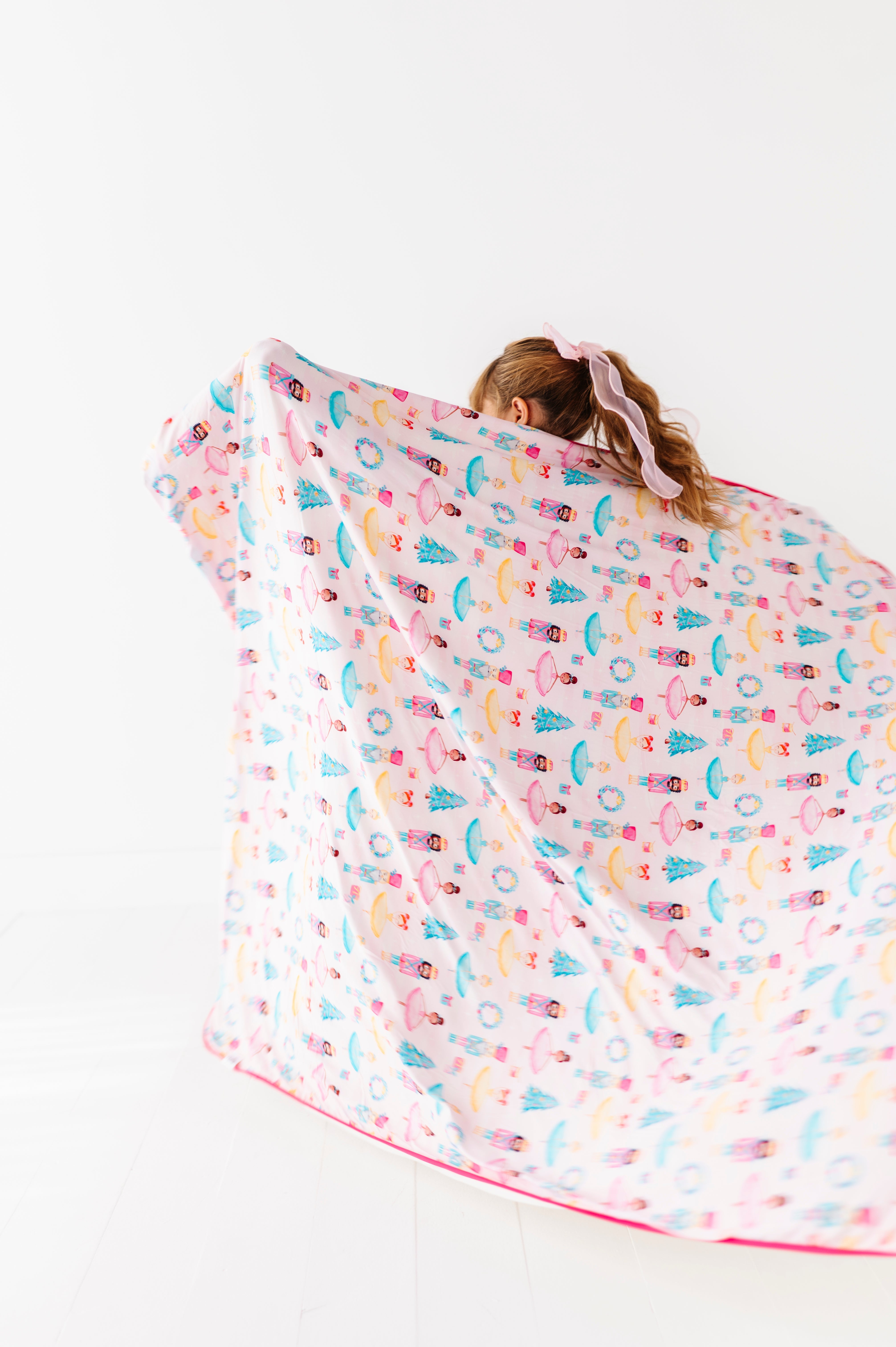 Sugarplum Plush Toddler Blanket