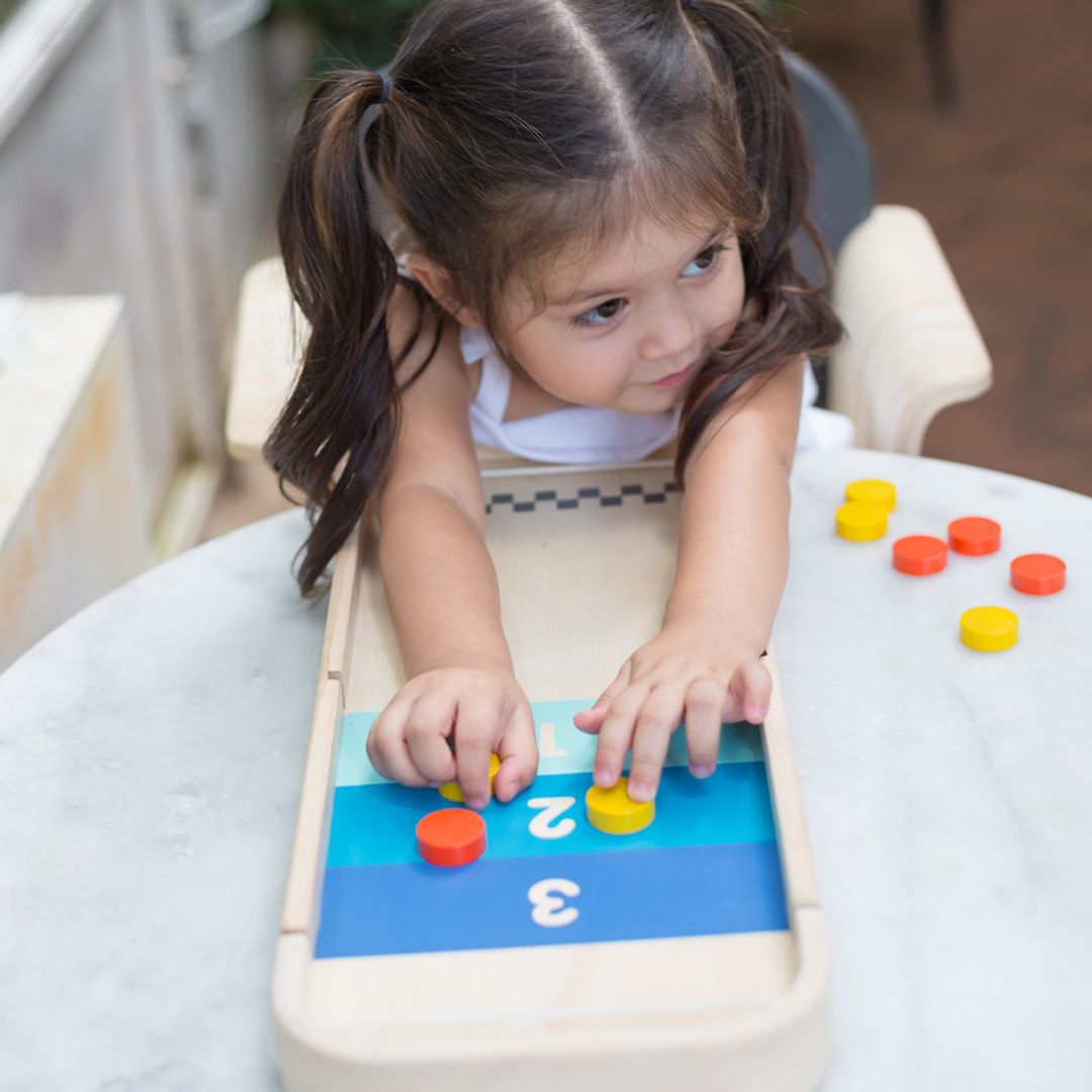 2-in-1 Shuffleboard Game