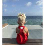Romper Red