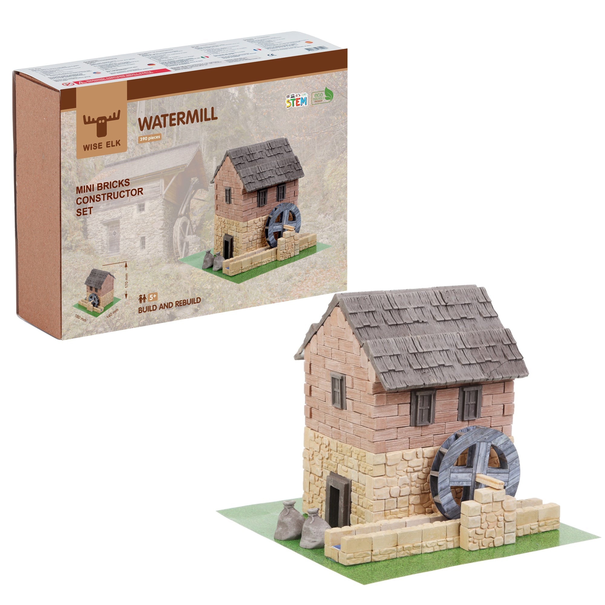 Wise Elk™ Watermill | 390 pcs. by Wise Elk