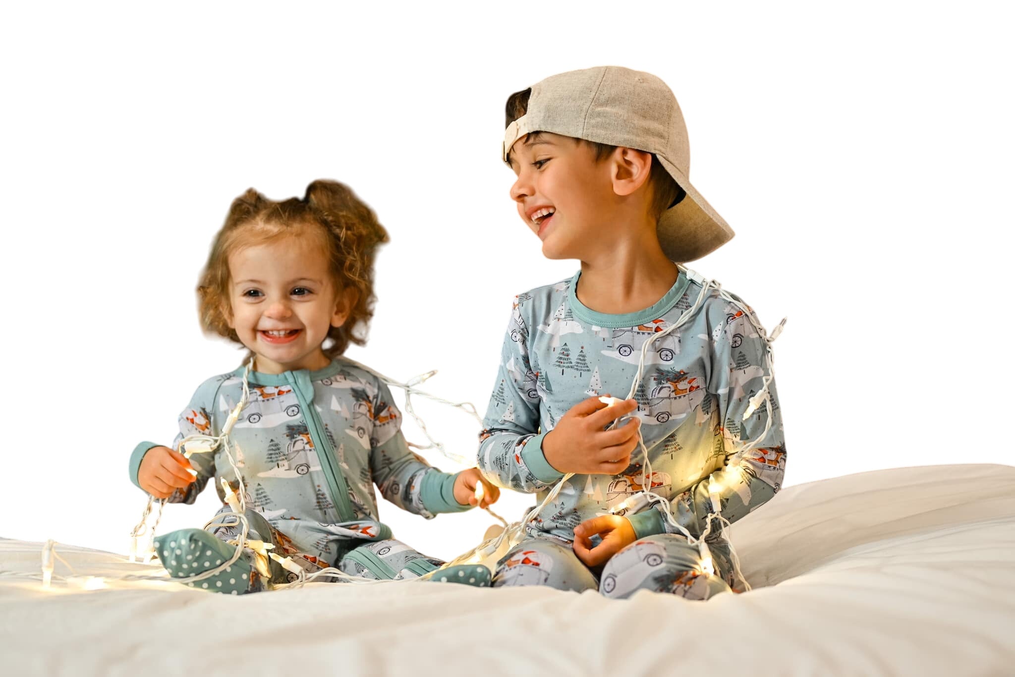 Cruisin' To Christmas 2pc Bamboo Pajamas