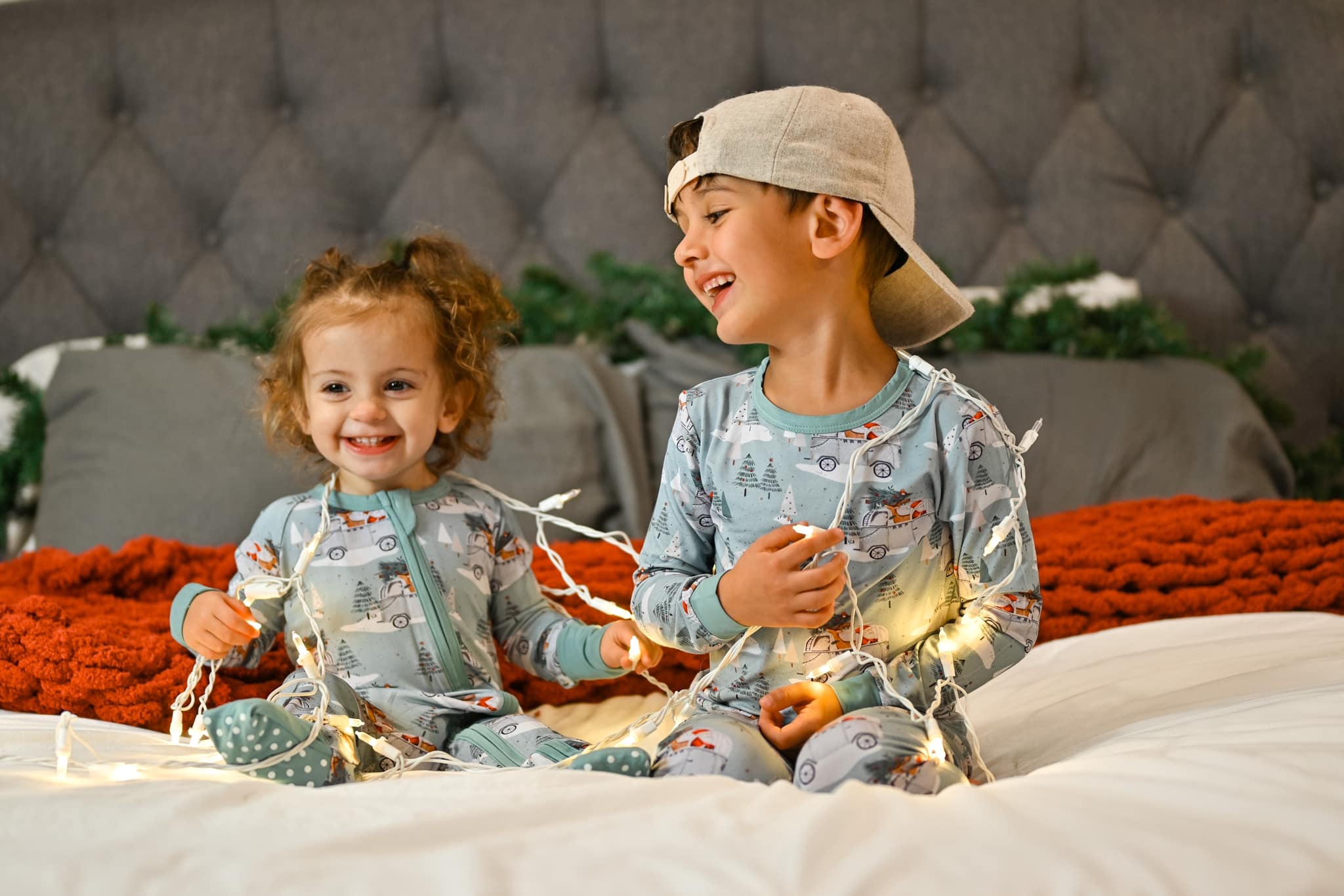Cruisin' To Christmas 2pc Bamboo Pajamas