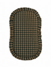 Green Plaid Baby Lounger Cover
