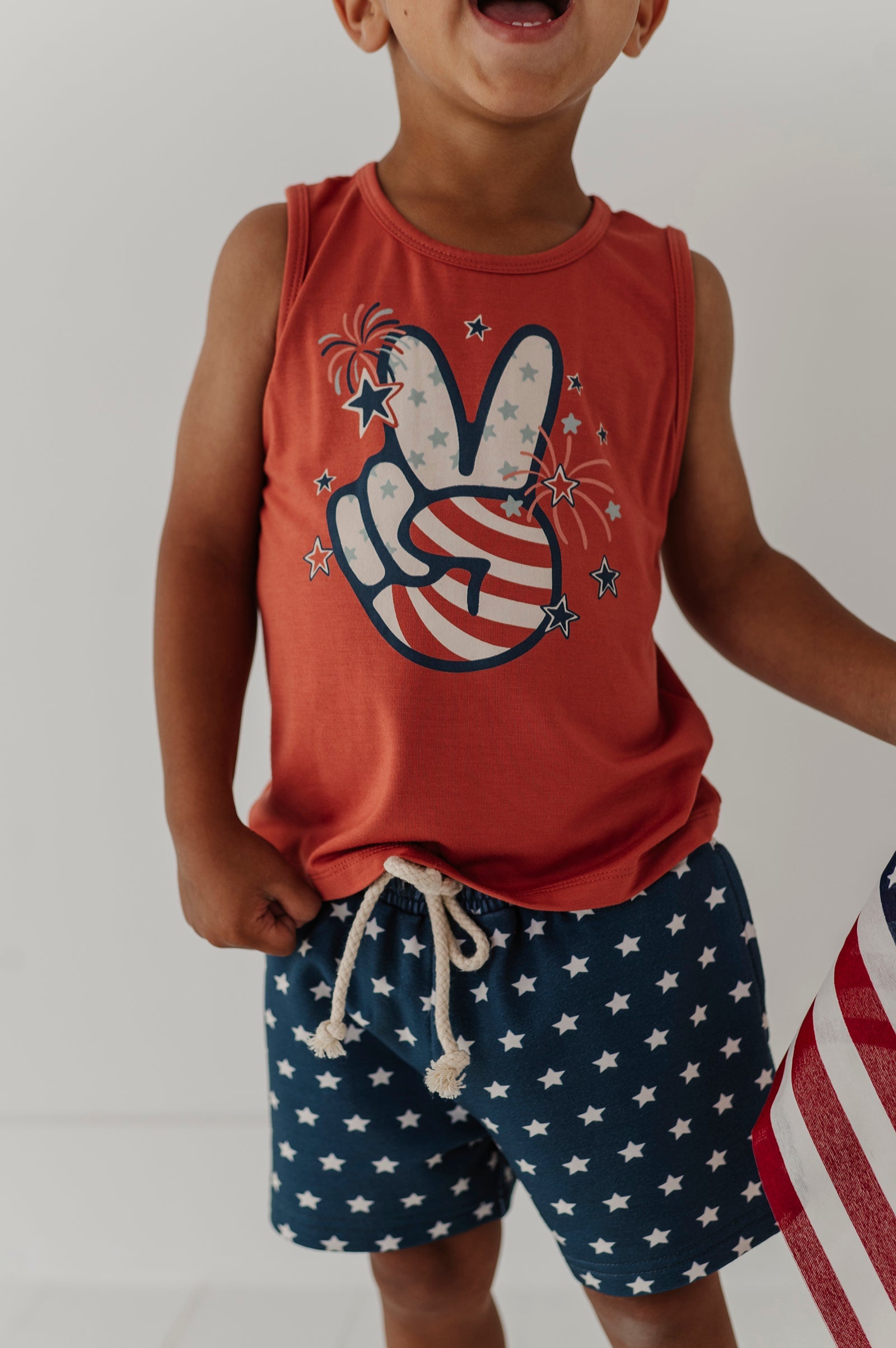 Boys Everyday Shorts In American Stars