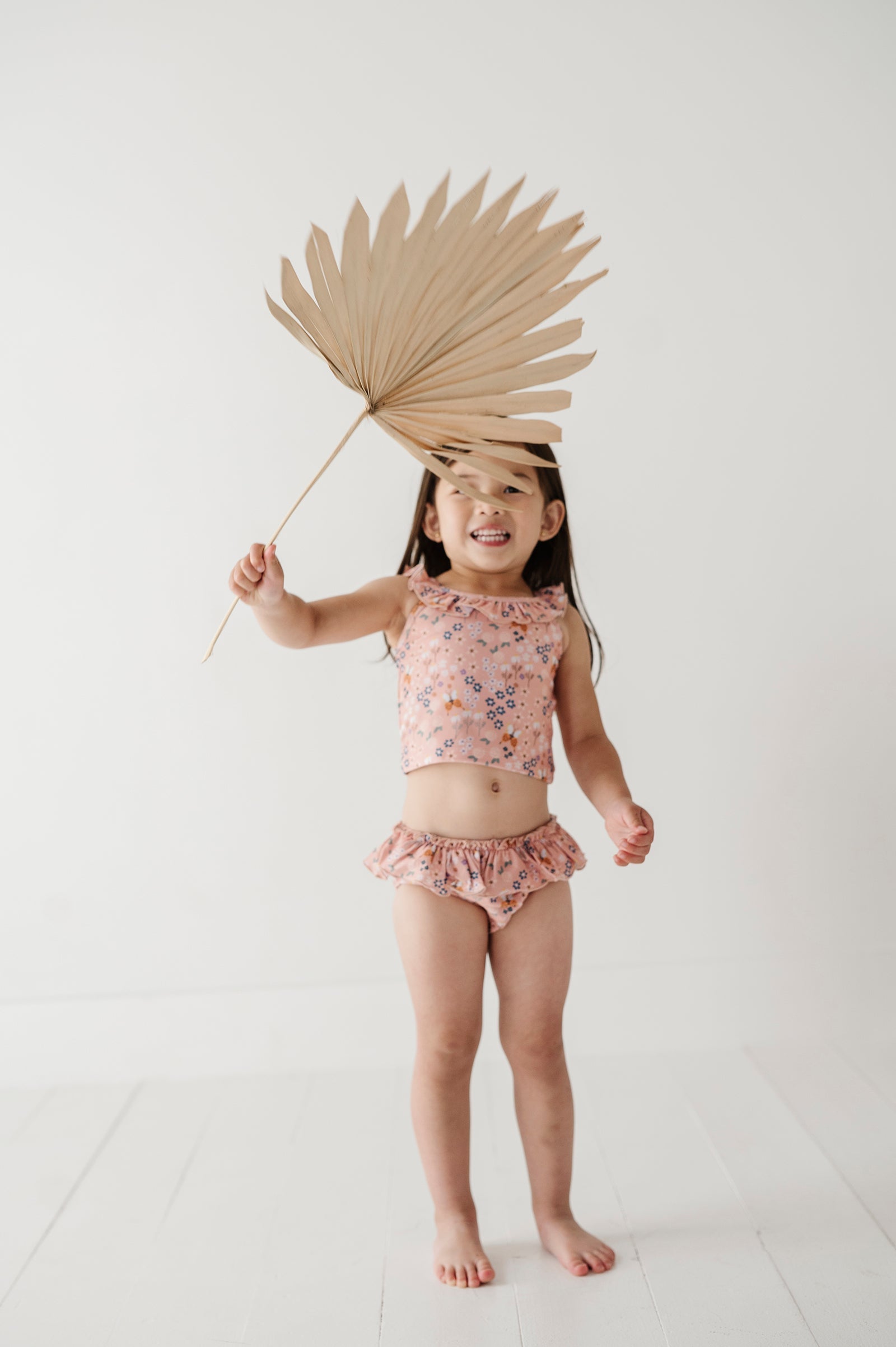 Girl's Two-piece Tankini Swimsuit