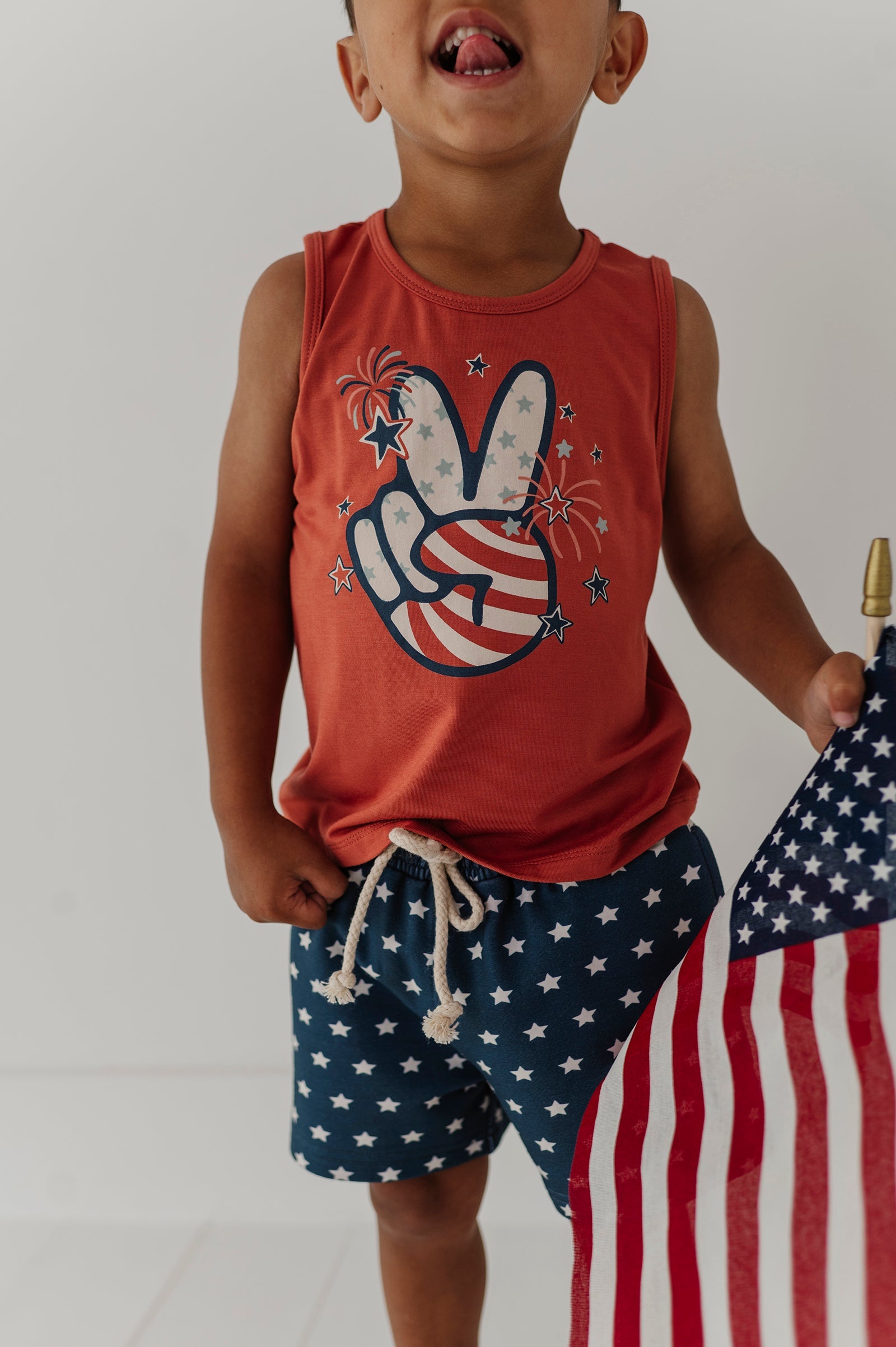 Boys Everyday Shorts In American Stars