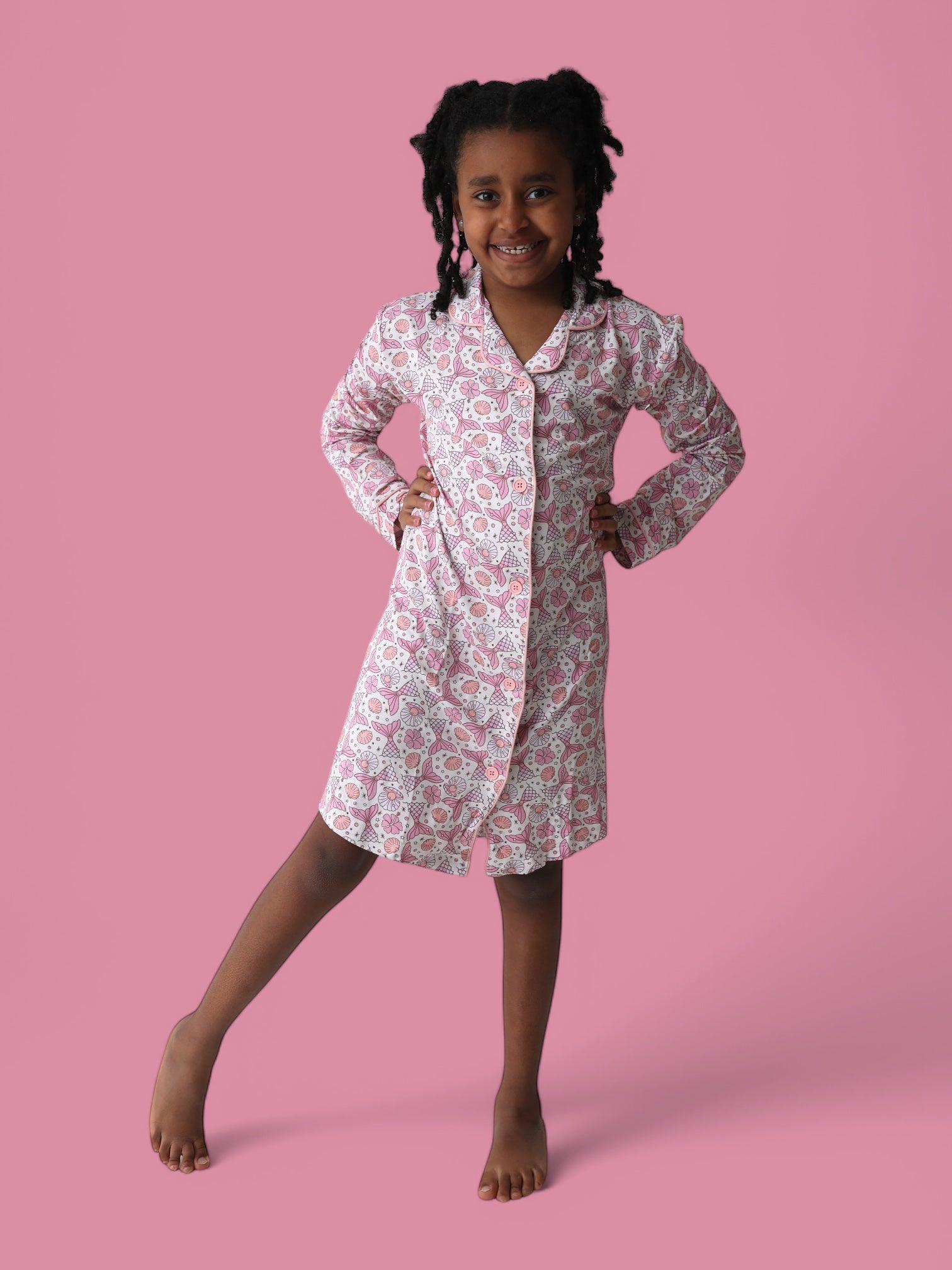 Magical Mermaid Girl's Dream Gown