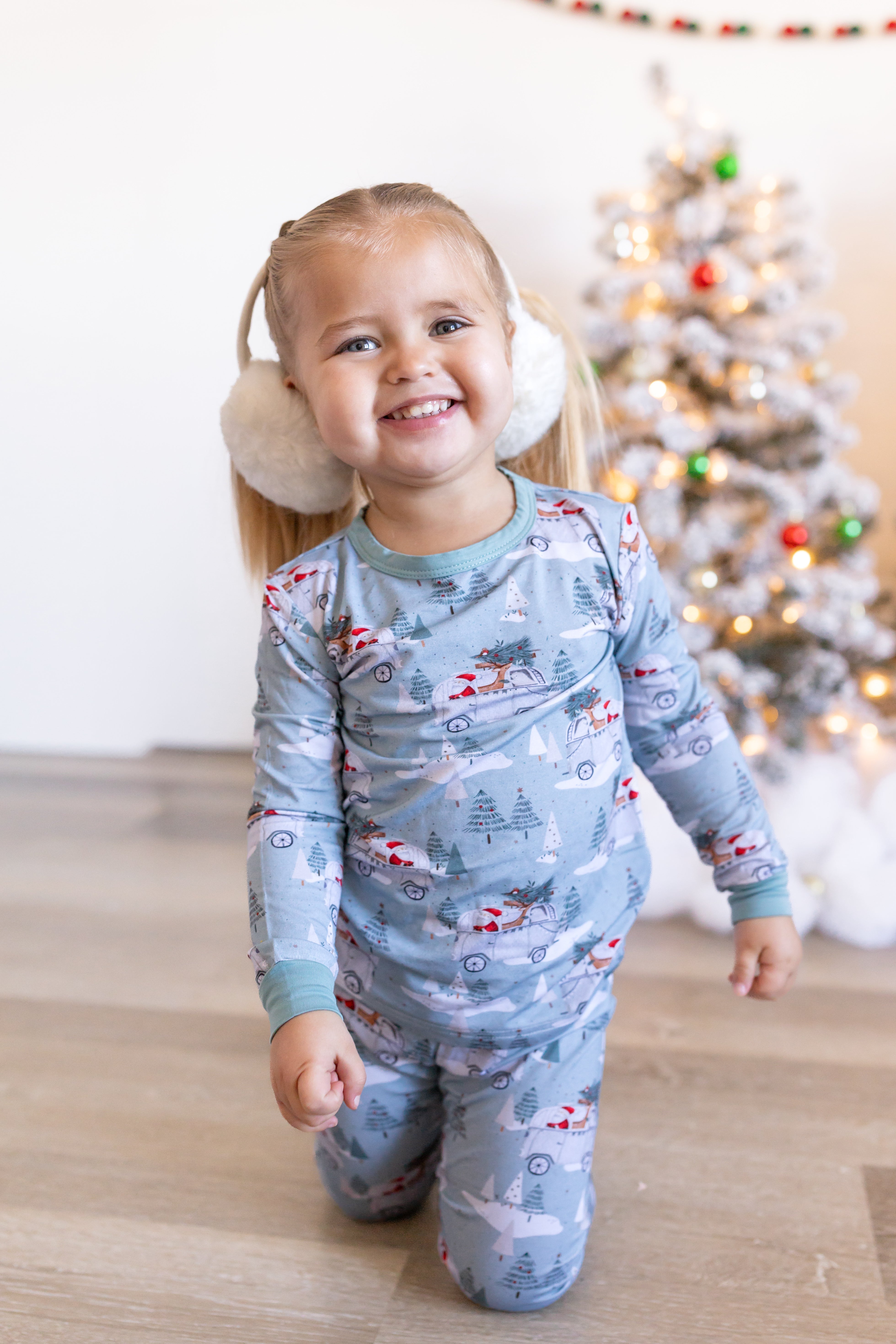 Cruisin' To Christmas 2pc Bamboo Pajamas