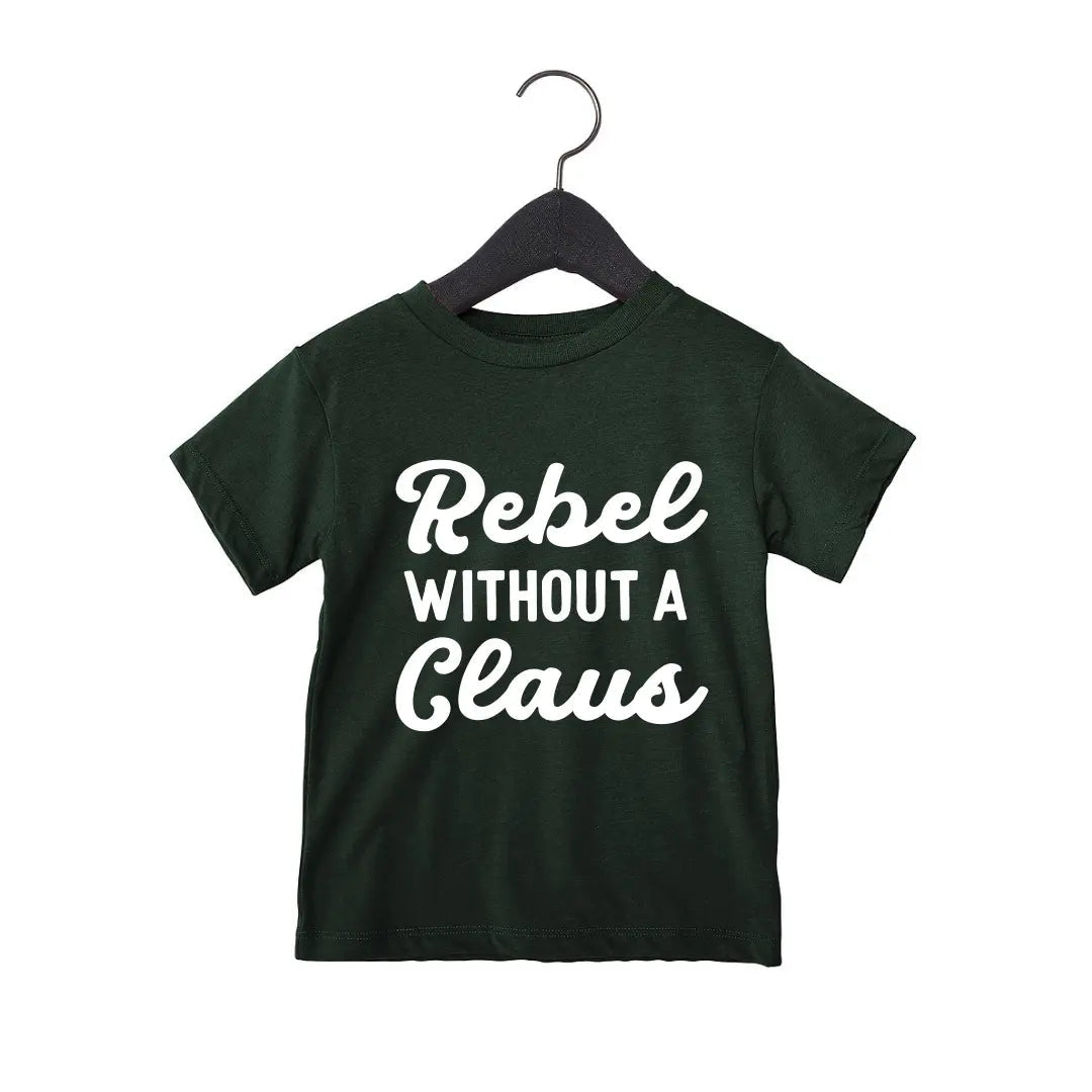 Rebel Without A Claus Tee