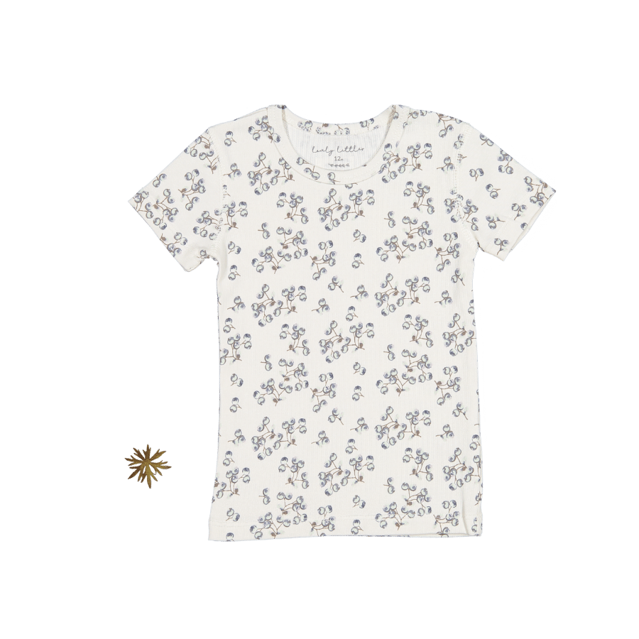 The Printed Short Sleeve Tee - Mintberry