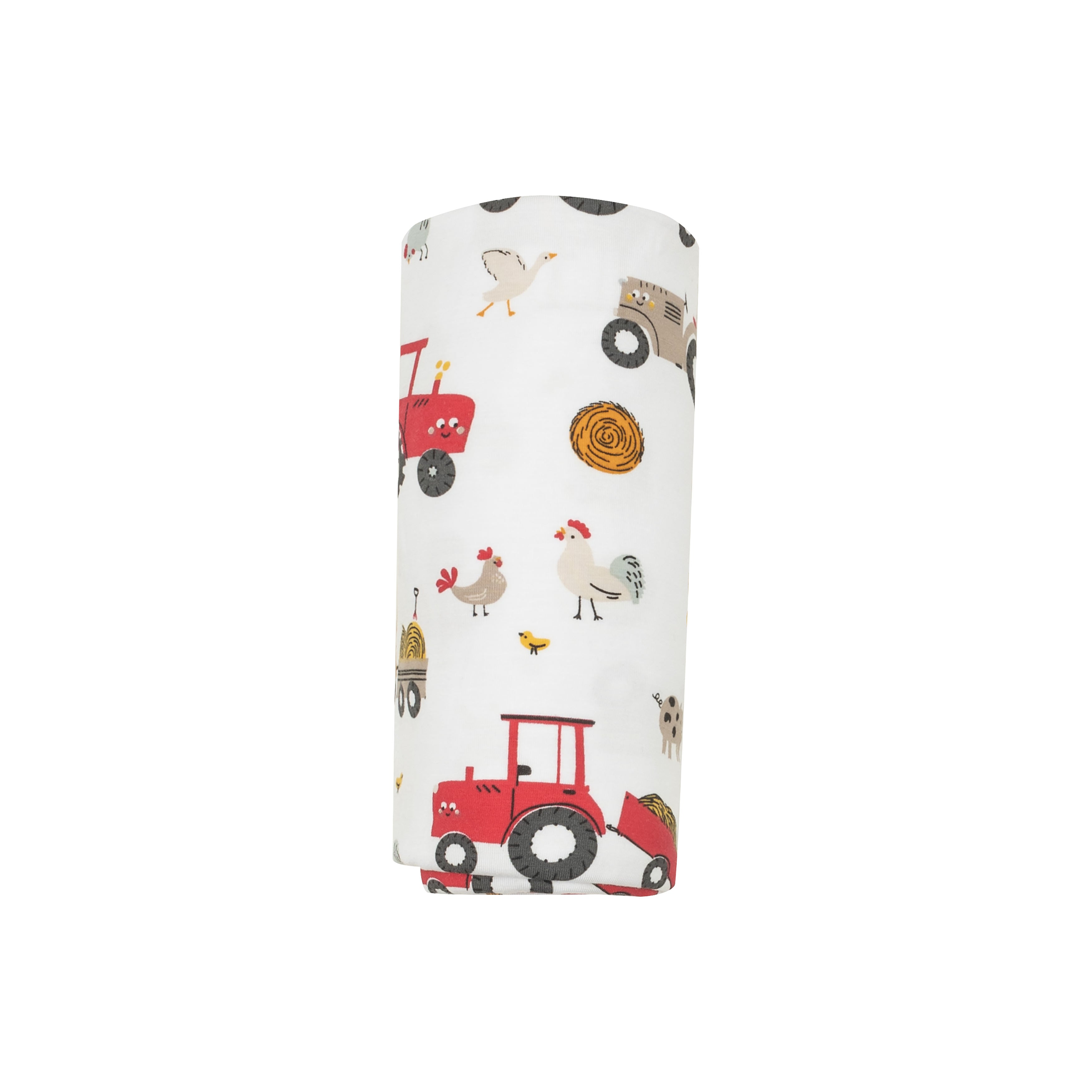 Swaddle Blanket - Happy Tractors