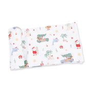 Beach Christmas - Swaddle Blanket