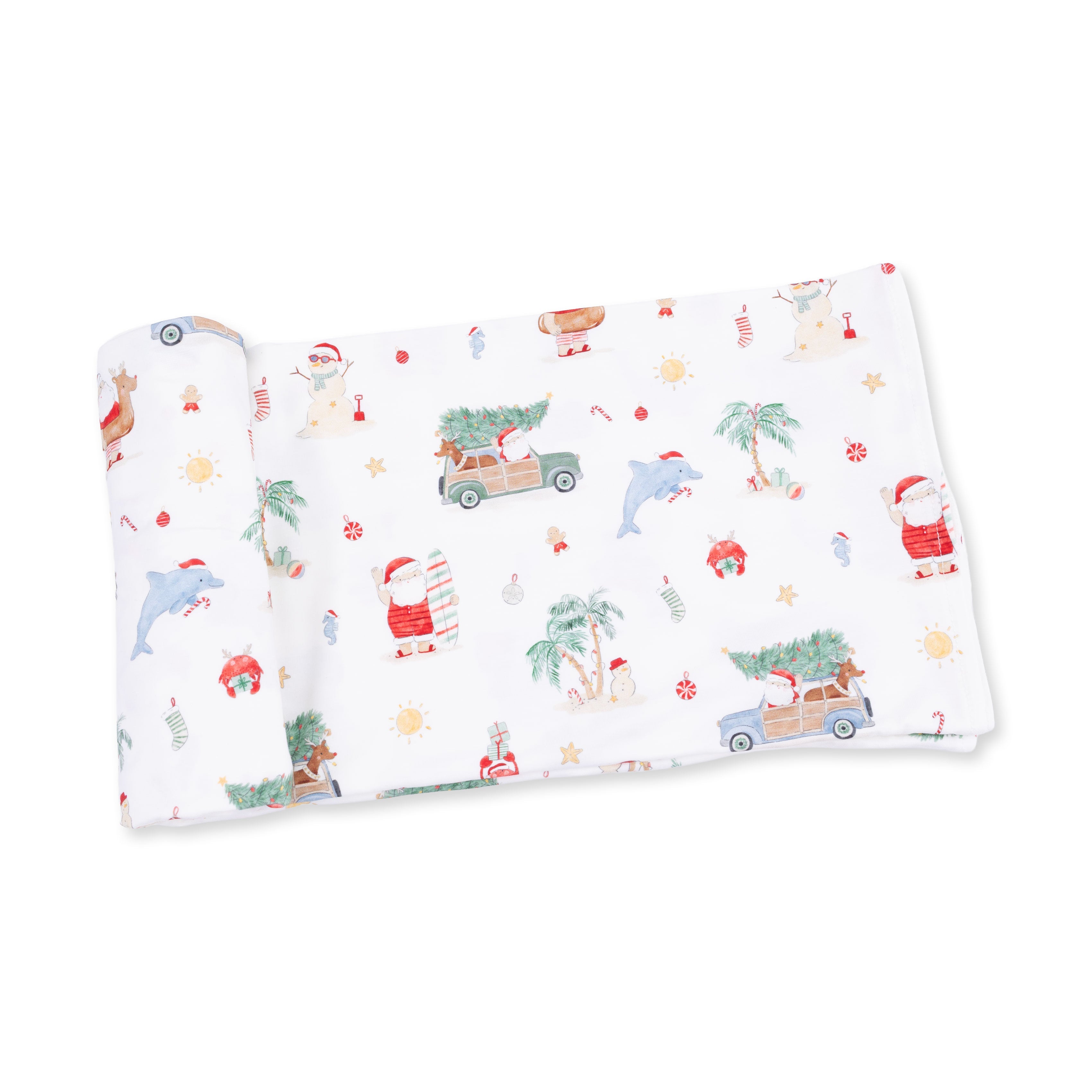 Beach Christmas - Swaddle Blanket