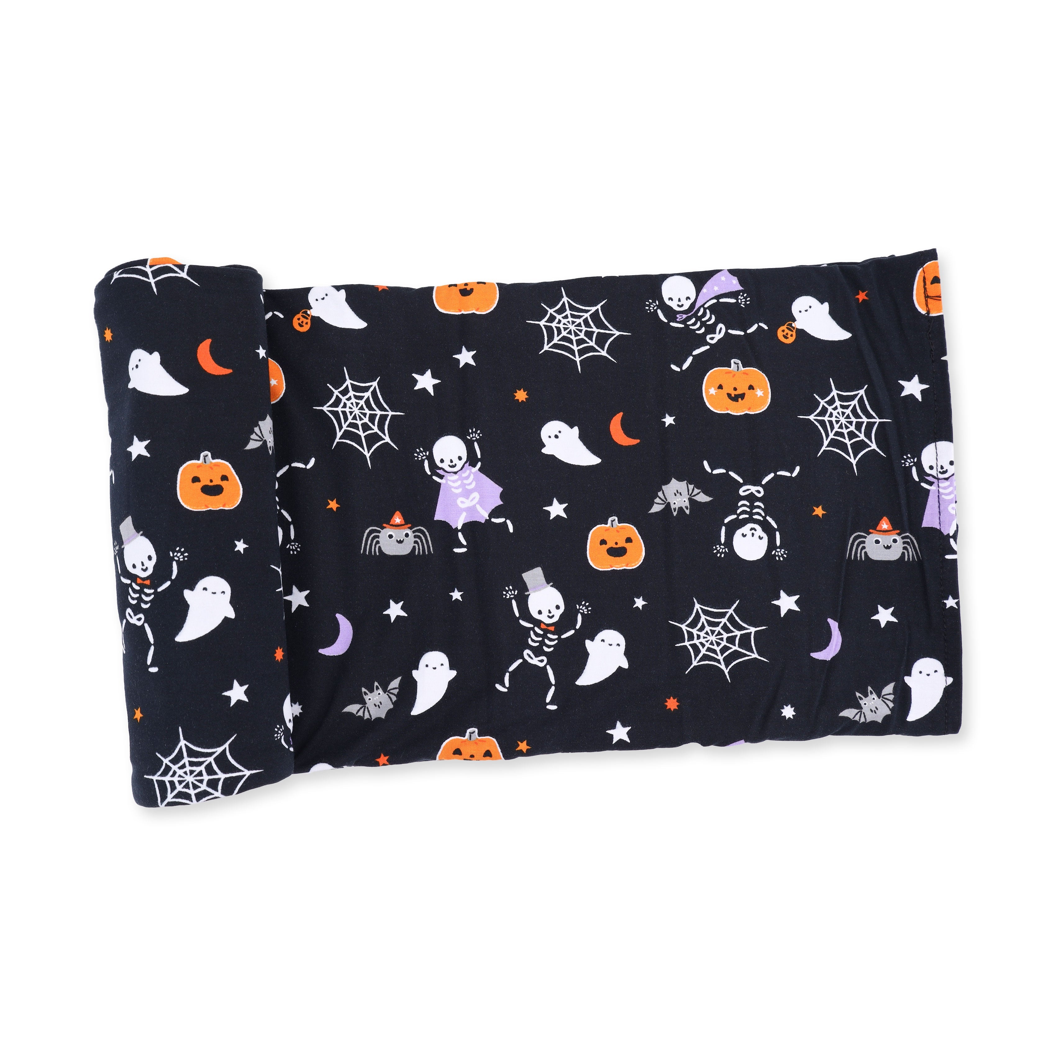 Halloween Skeleton Buddies - Swaddle Blanket