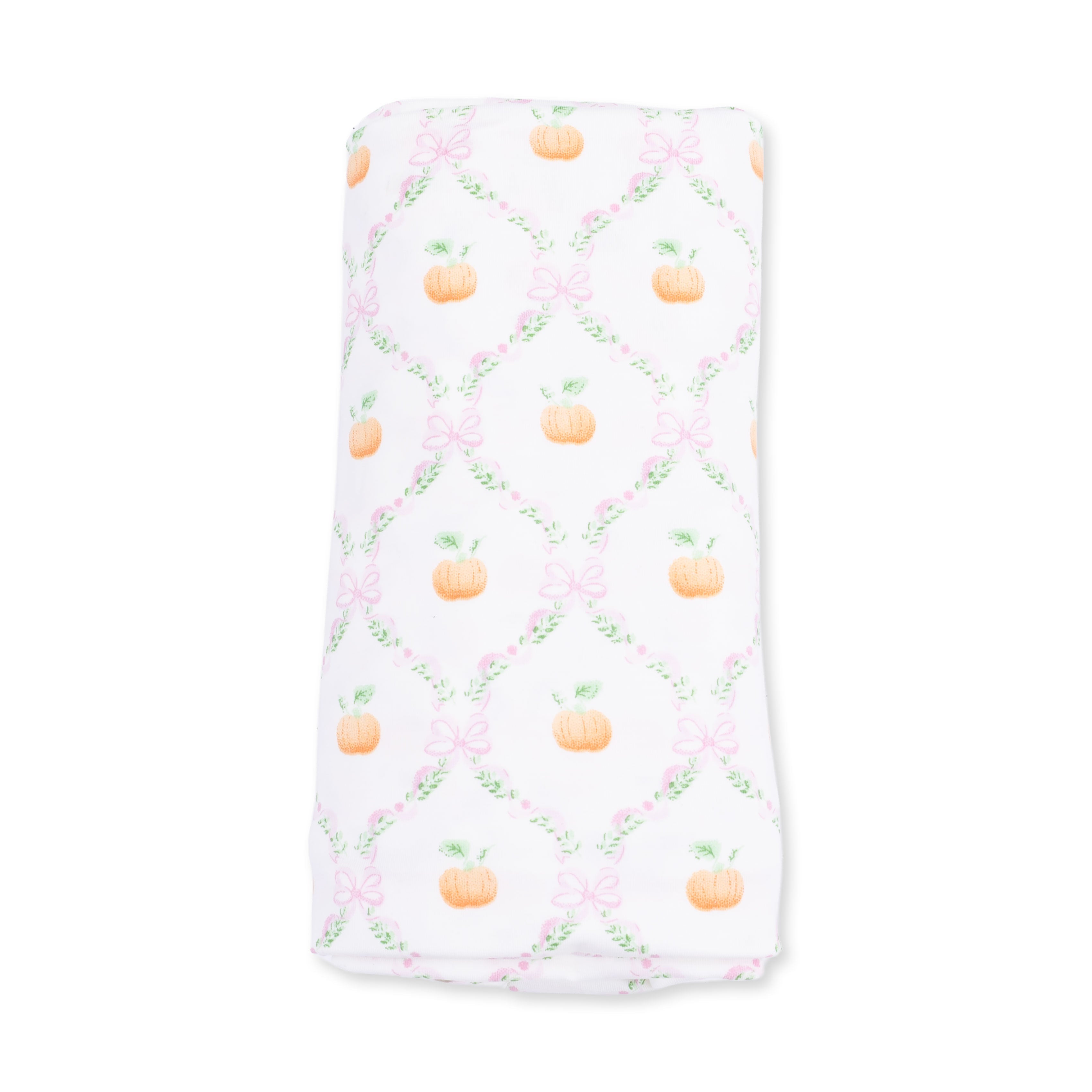 Pretty Pumpkin Trellis - Swaddle Blanket