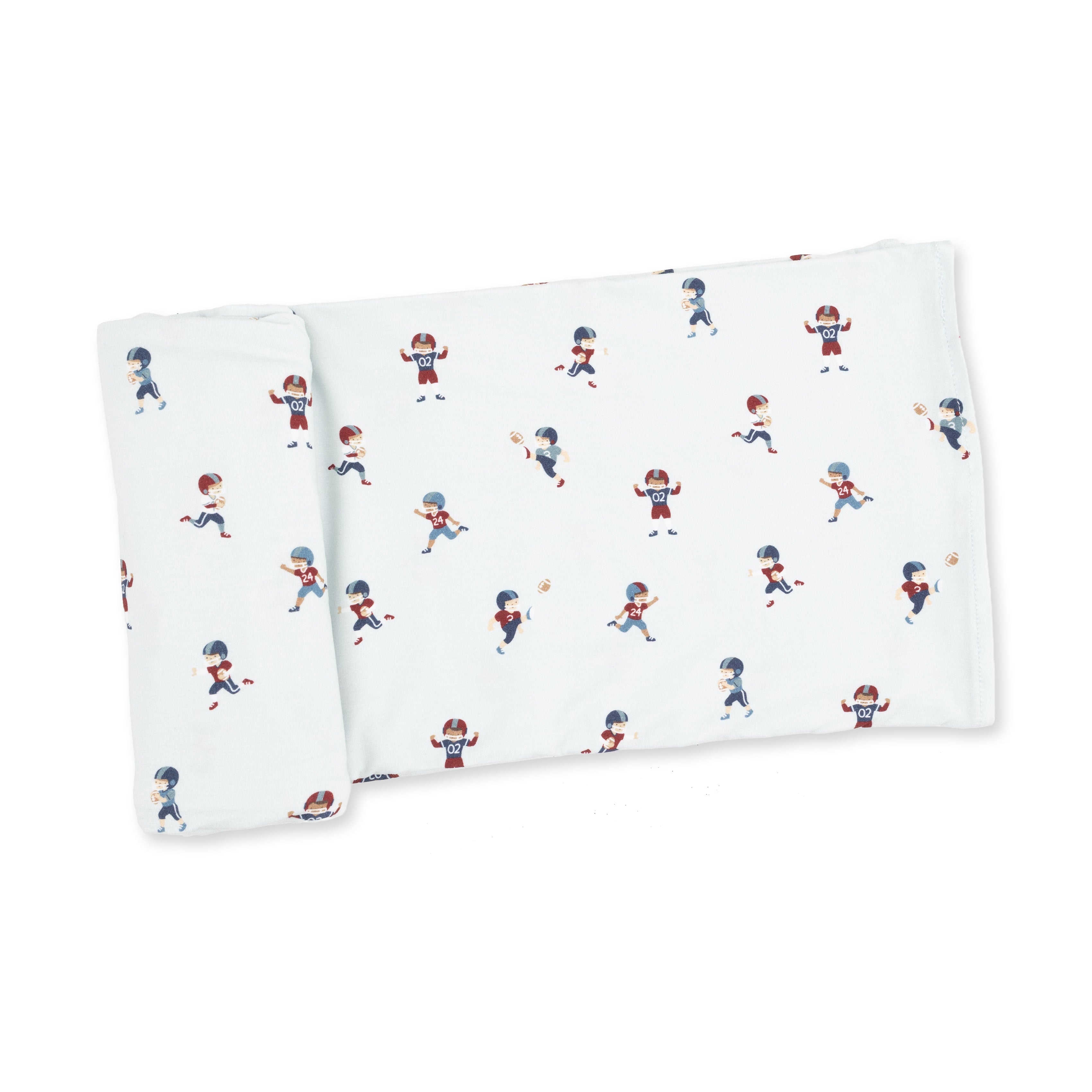 Tiny Footballers - Swaddle Blanket