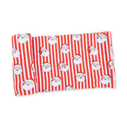 Vintage Santa Stripe - Swaddle Blanket