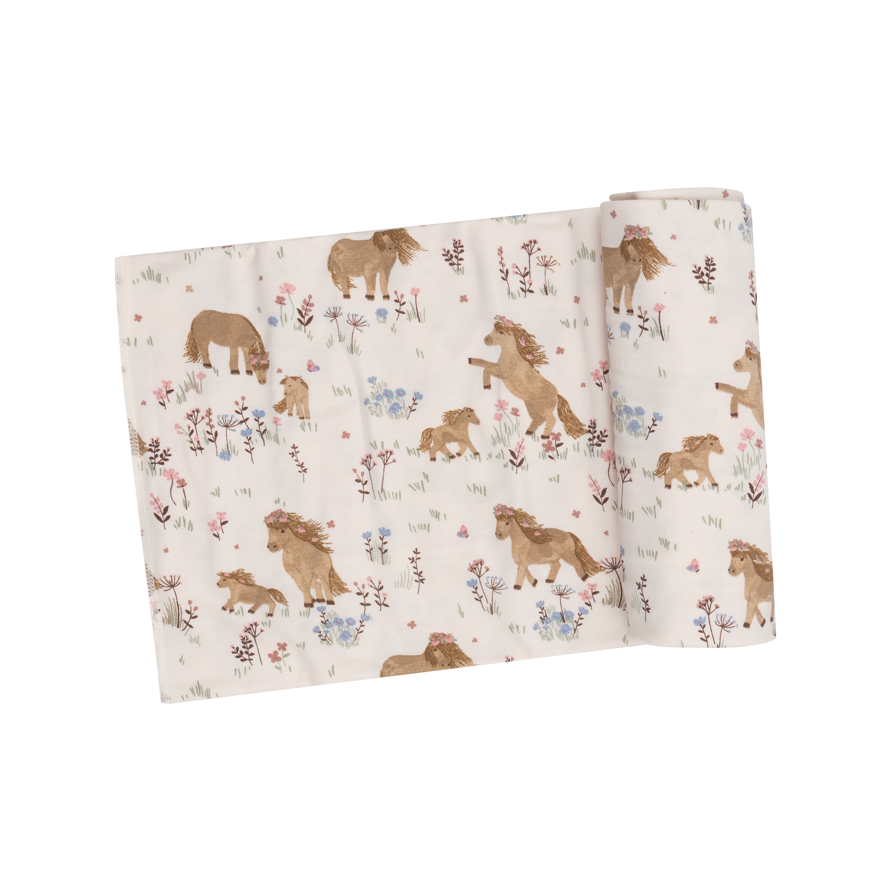 Swaddle Blanket - Pretty Ponies