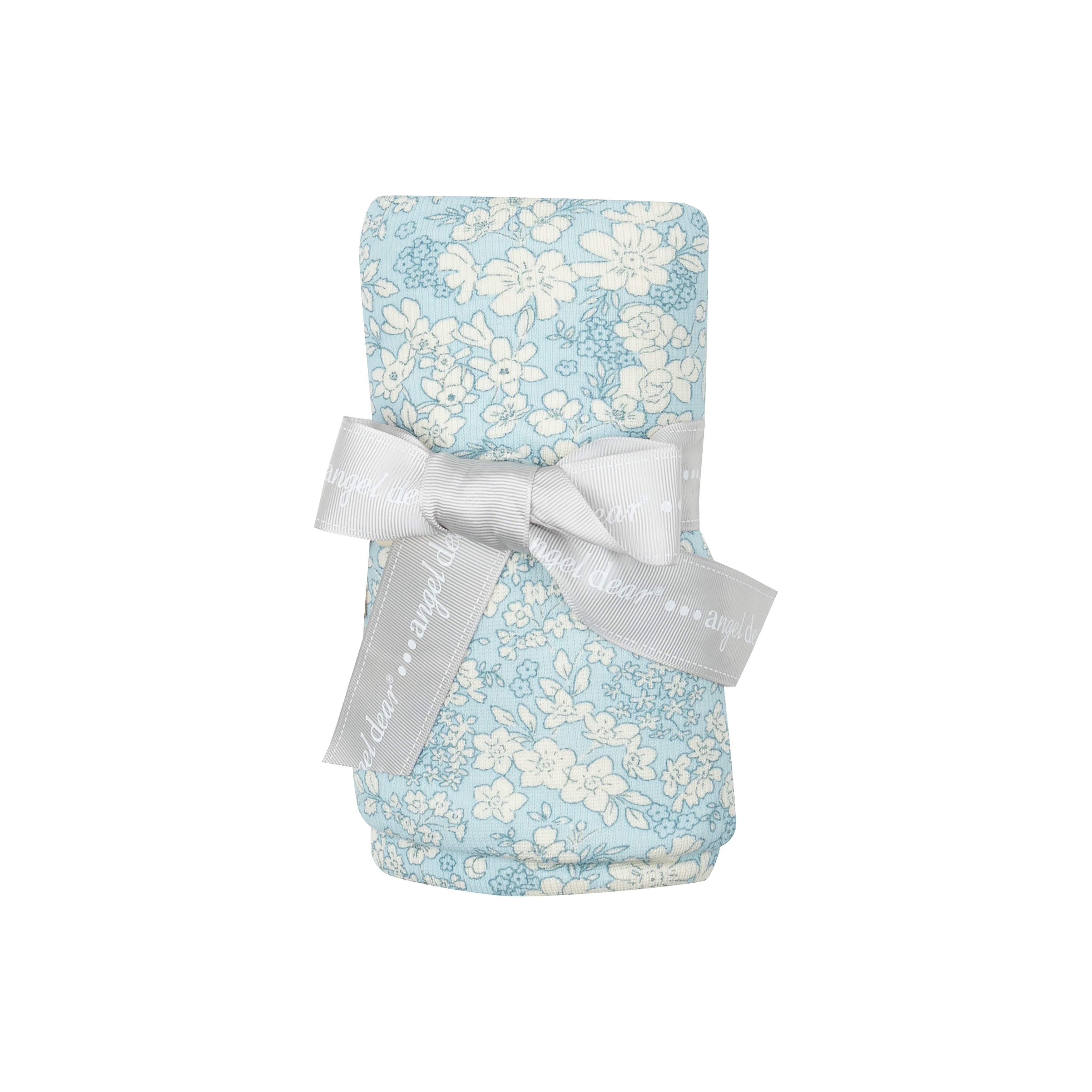 Swaddle Blanket - Blue Meadow Floral