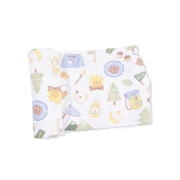 Camping Blue - Swaddle Blanket