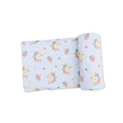 Country Stitch Floral  - Swaddle Blanket