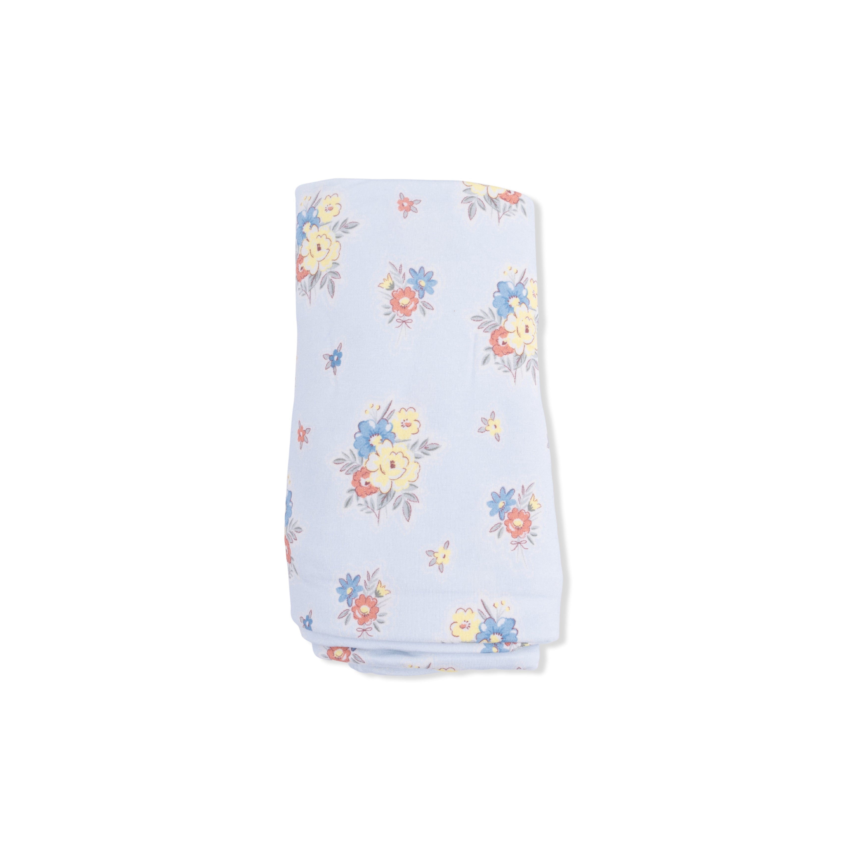 Country Stitch Floral  - Swaddle Blanket
