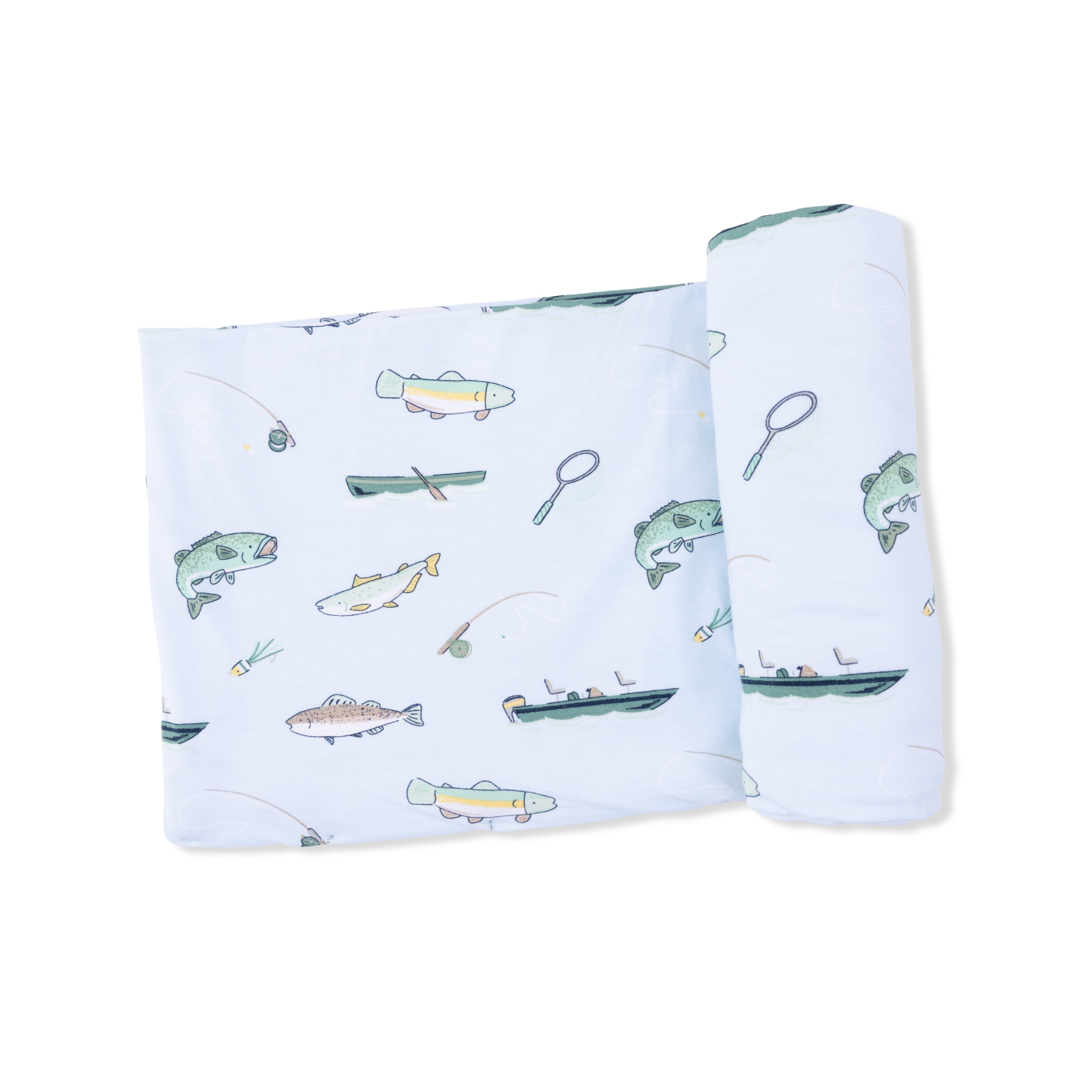 Fishing - Swaddle Blanket