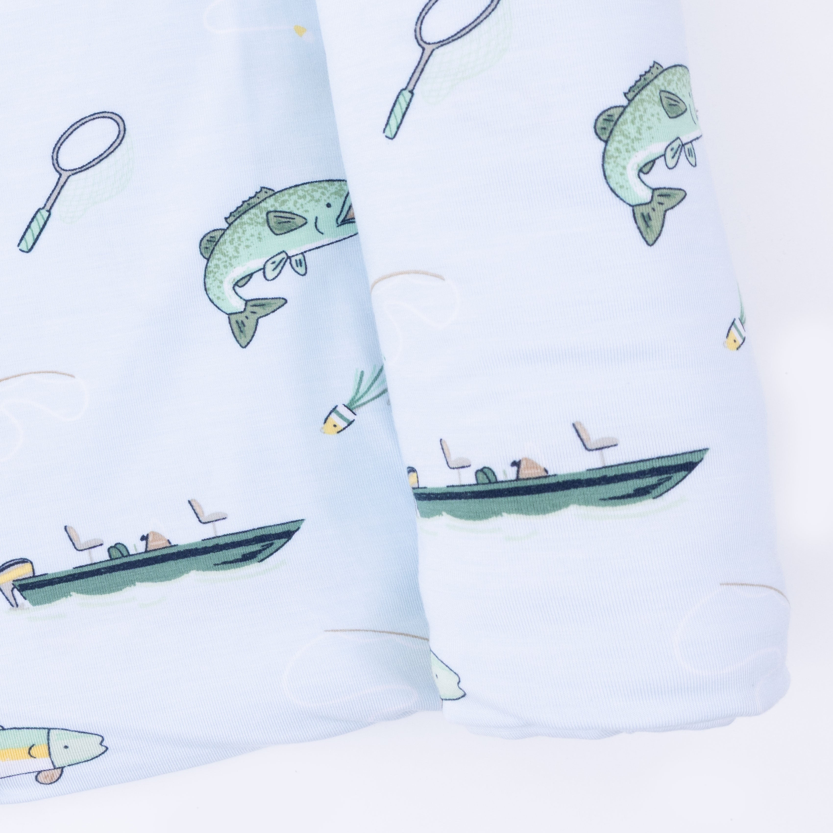 Fishing - Swaddle Blanket