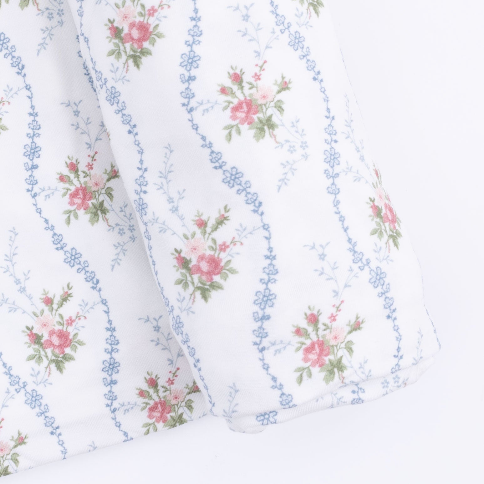 Heirloom Rose Stripe - Swaddle Blanket