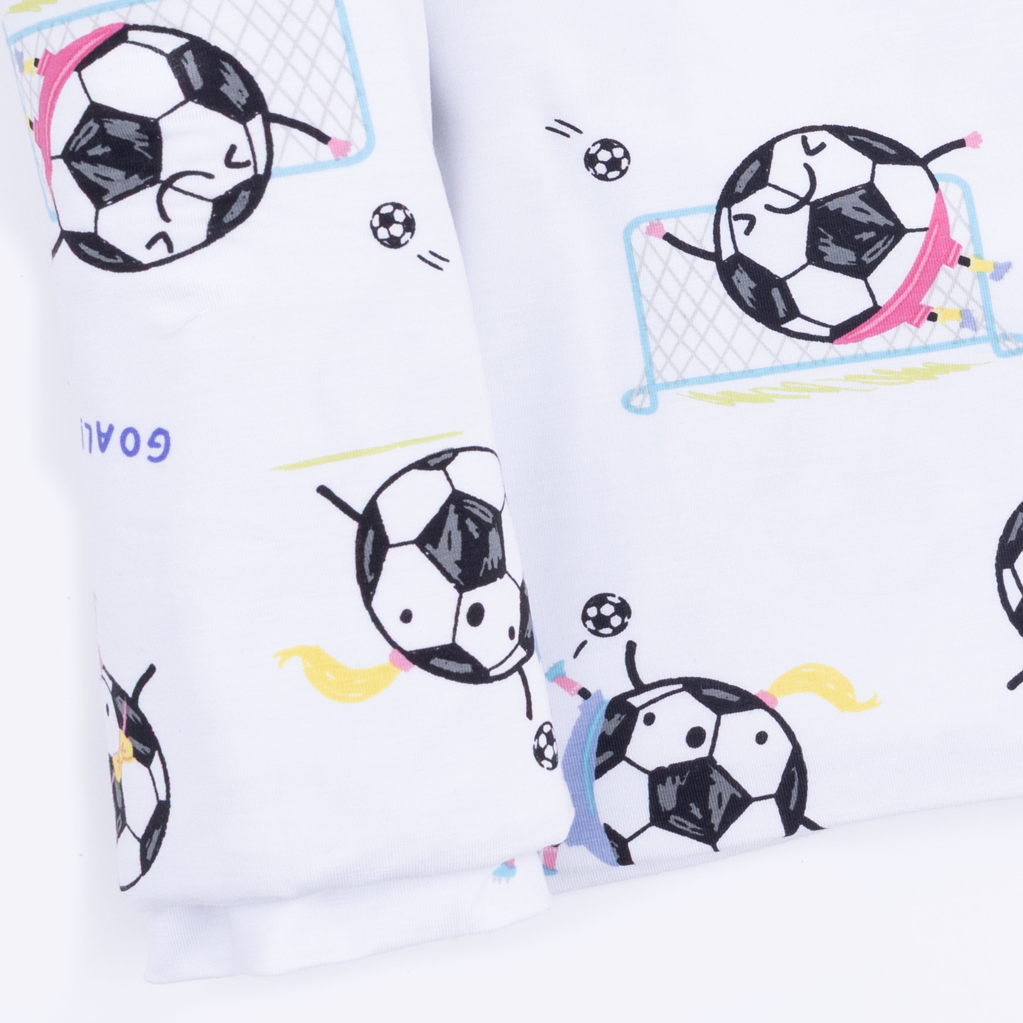 Soccer Balls Playing Soccer Pink - Swaddle Blanket