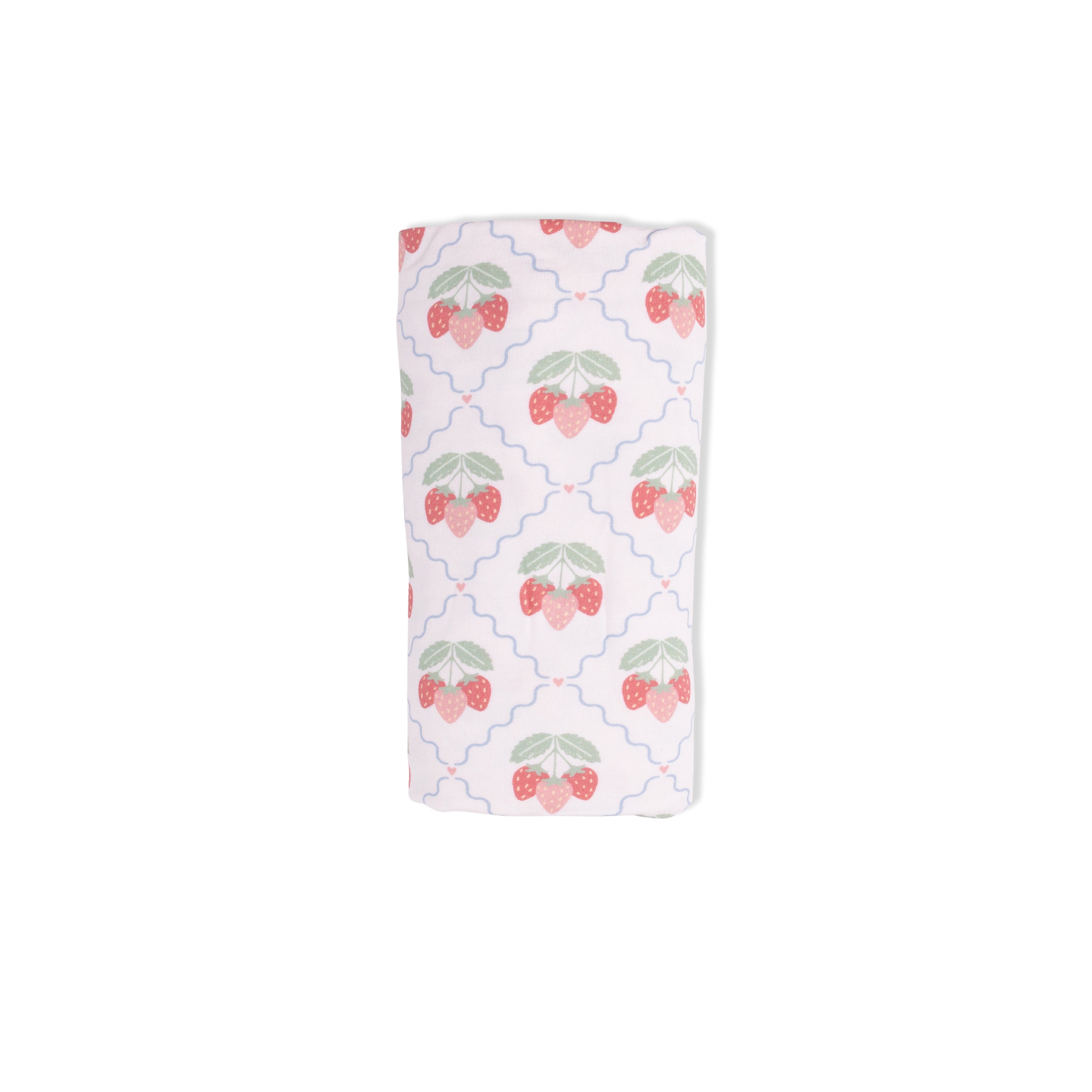 Sweet Strawberries - Swaddle Blanket