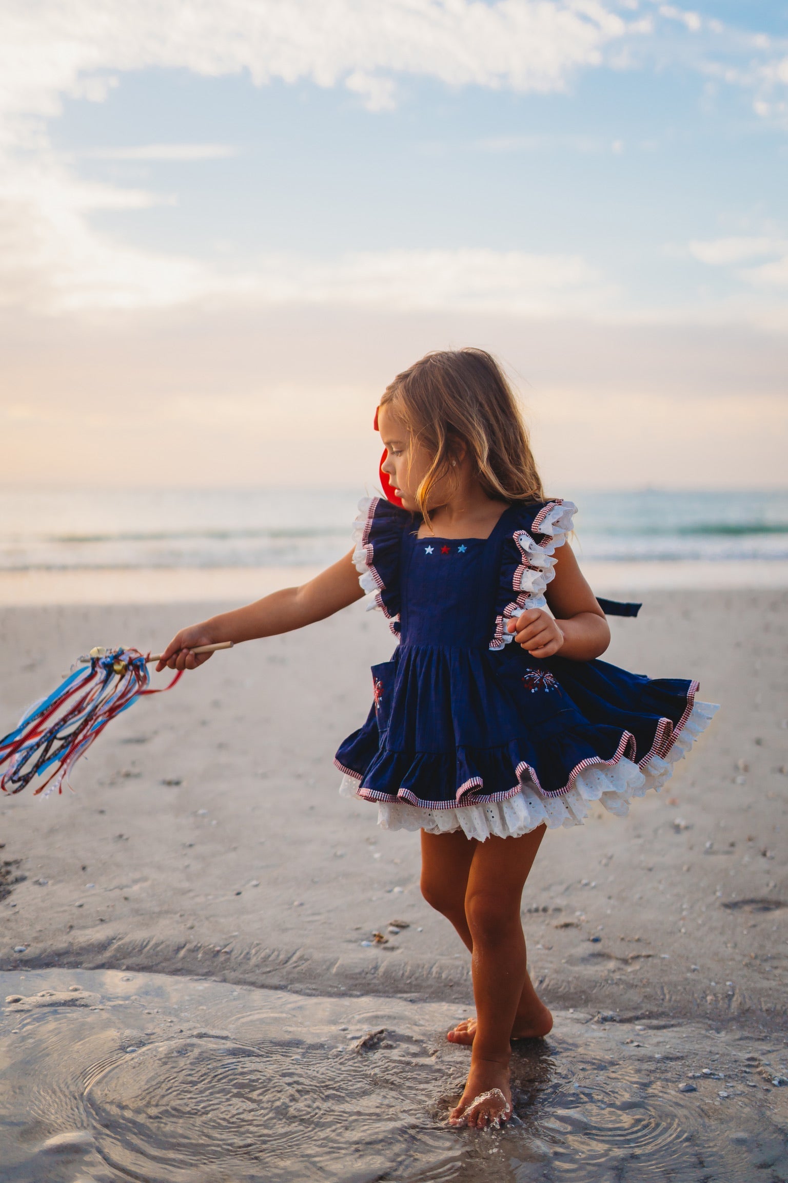*preorder* Lady Liberty Pinafore Set