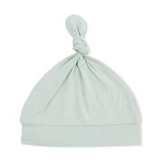 Solid Milky Green - Knotted Hat