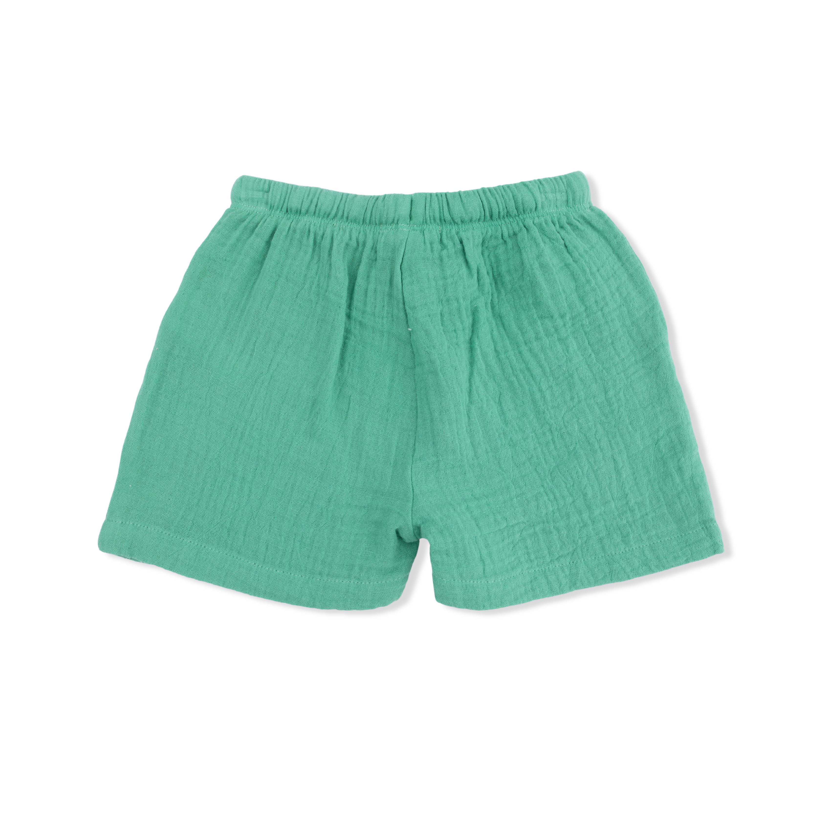 Solid Muslin Ming Green - Casual Short