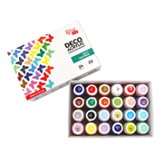 Matt Acrylic Paint For Decor Set, 24*20ml Rosa Talent