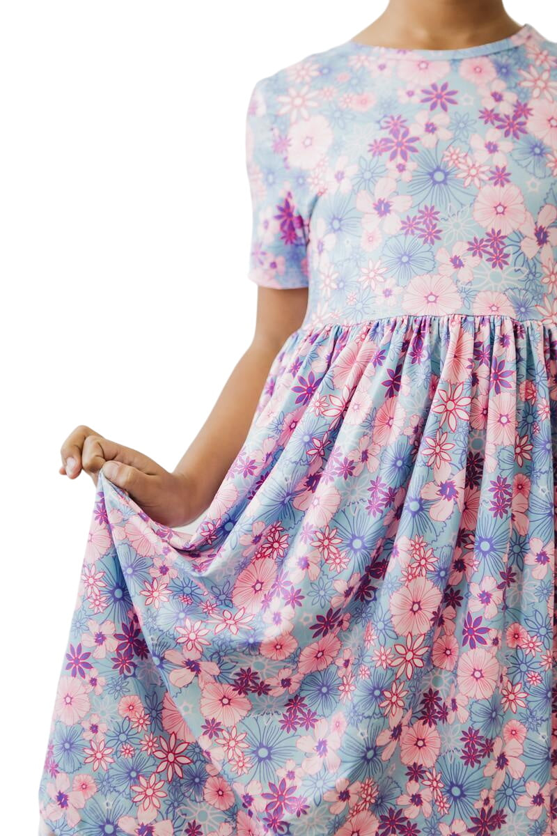 Love Blooms S/s Twirl Dress