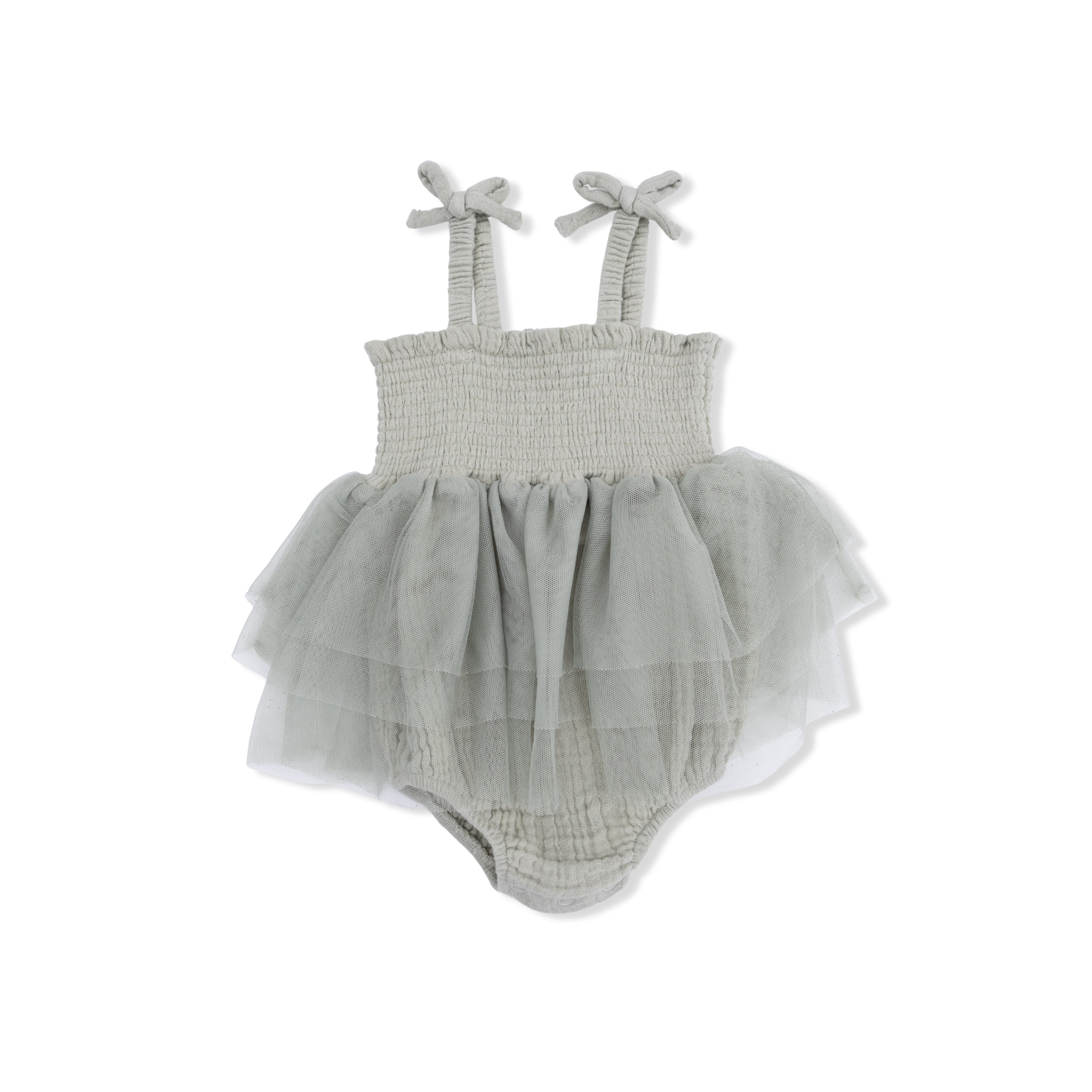 Solid Muslin Desert Green - Tutu Bubble