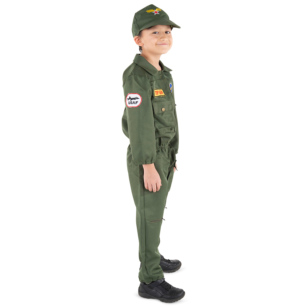 Top Gun Fighter Pilot Costume - Kids