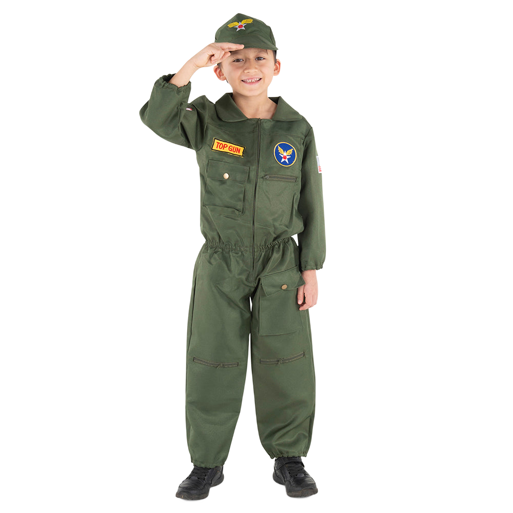 Top Gun Fighter Pilot Costume - Kids