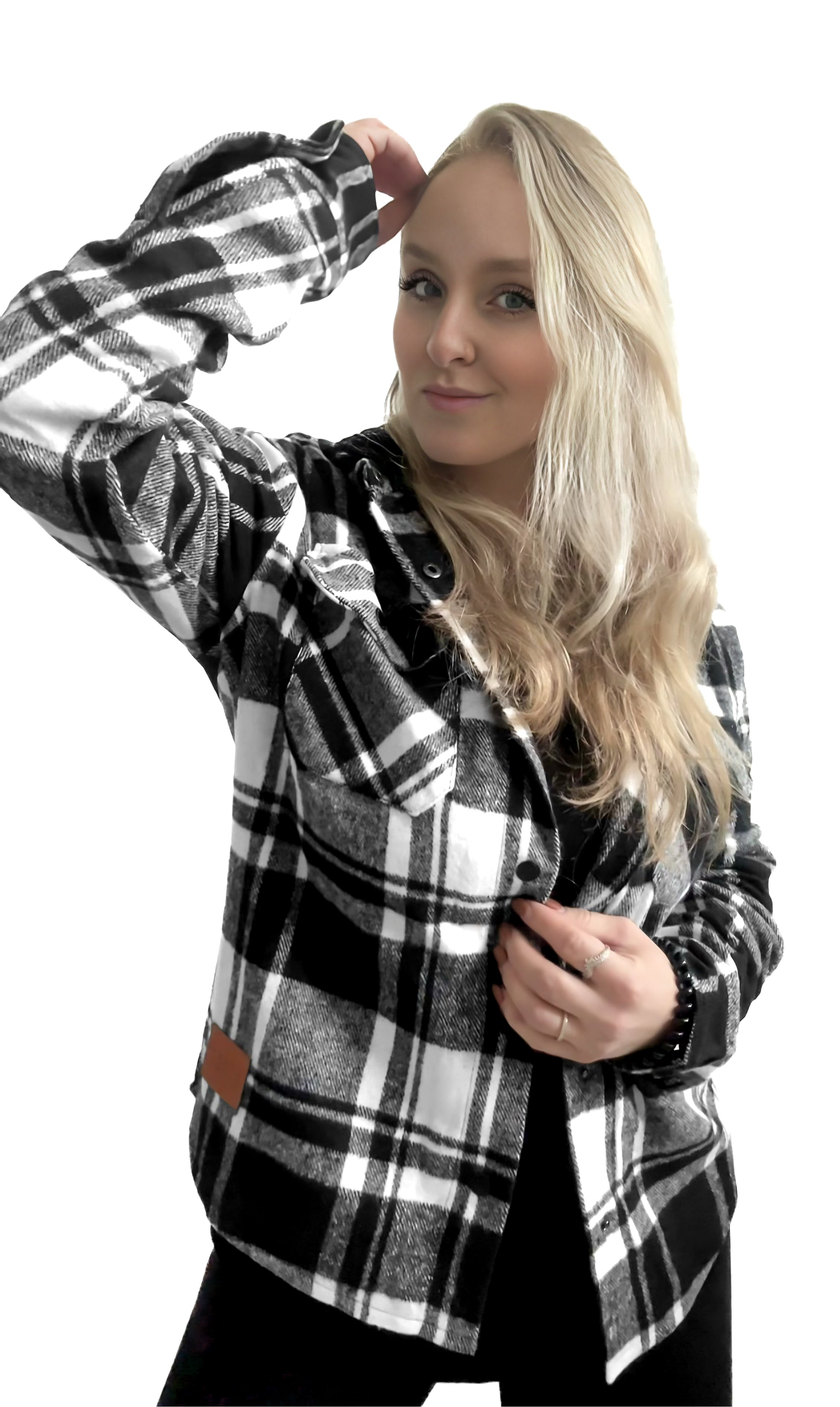 Adult - Hooded Flannel Jacket - Classic